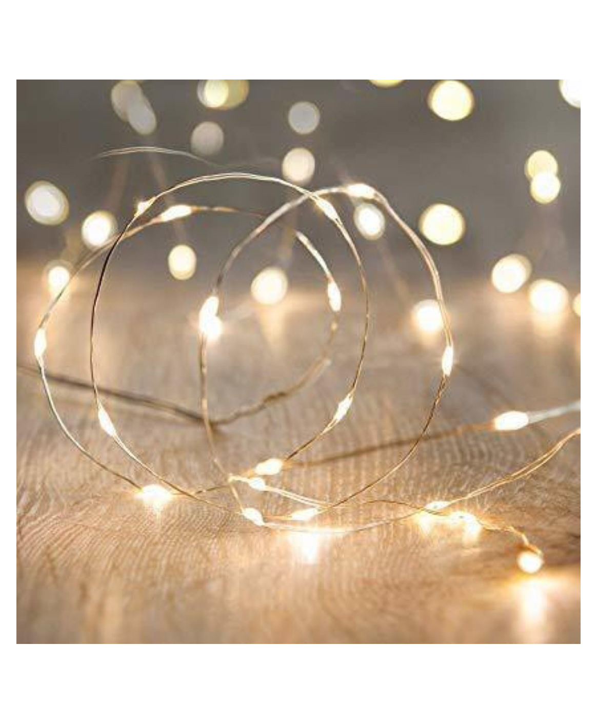 Bubble Trouble Battery Powered Waterproof Copper Wire String Fairy Lights Yellow - Pack of 1-image-12