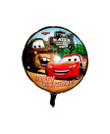Funcart Disney Pixar Cars Happy Birthday Foil Balloon - Multicolor-image-41