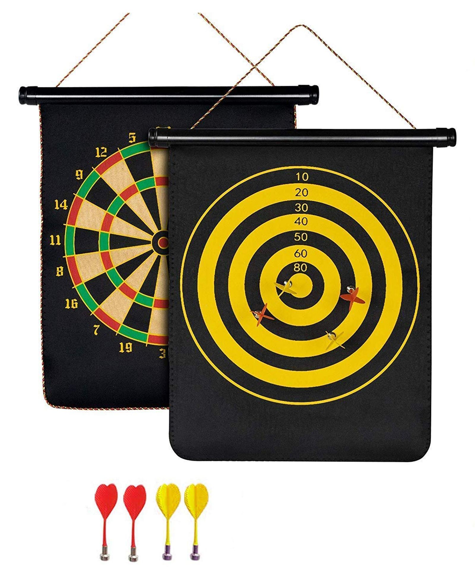 AKN TOYS Indoor and Outdoor Magnetic Dartboard Kit  Multi Colour Set of 1-picture-11