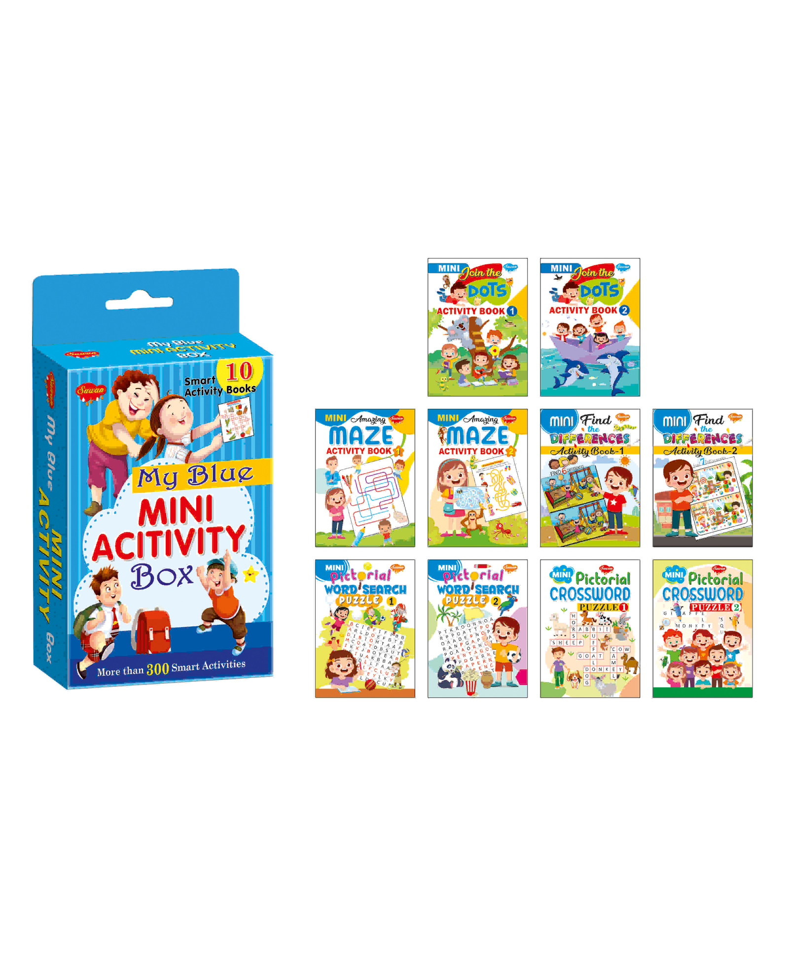 My Blue Mini Activity Box Set of 10 Books - English-image-35