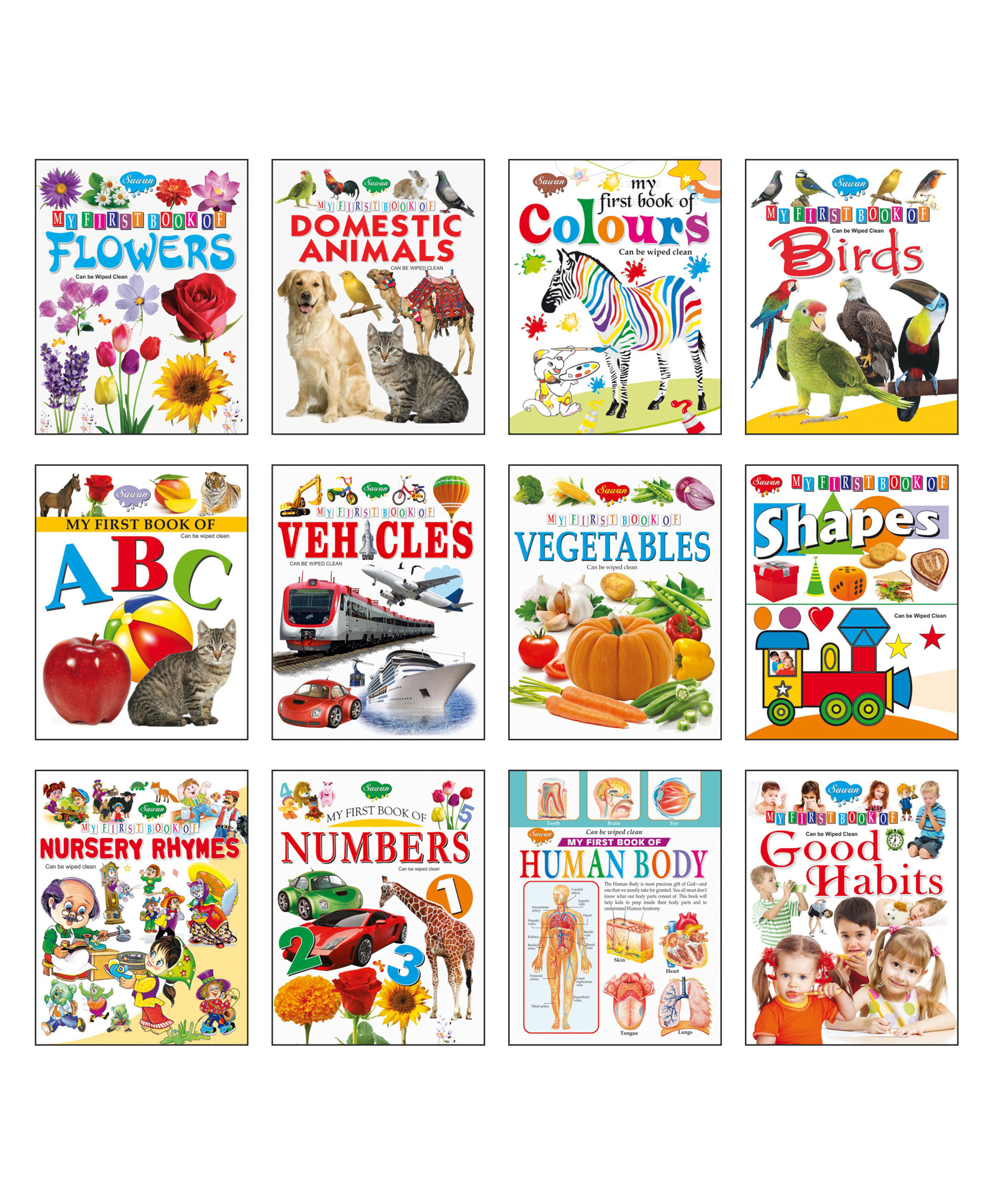 sawan Picture Books Collection for Early Learning Set of 12 - English-picture-11