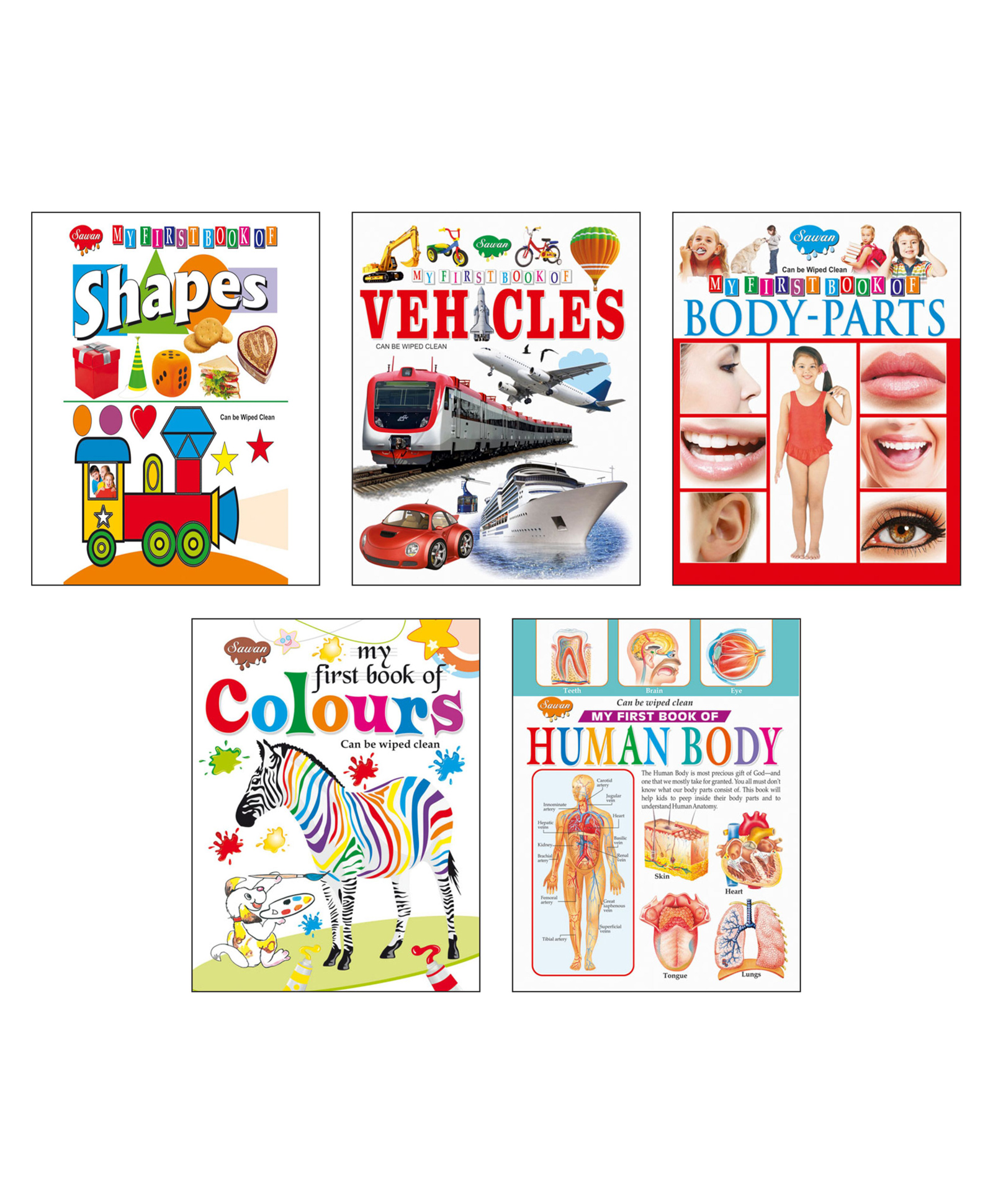 sawan Picture Books Collection for Early Learning Set of 5 - English-picture-14