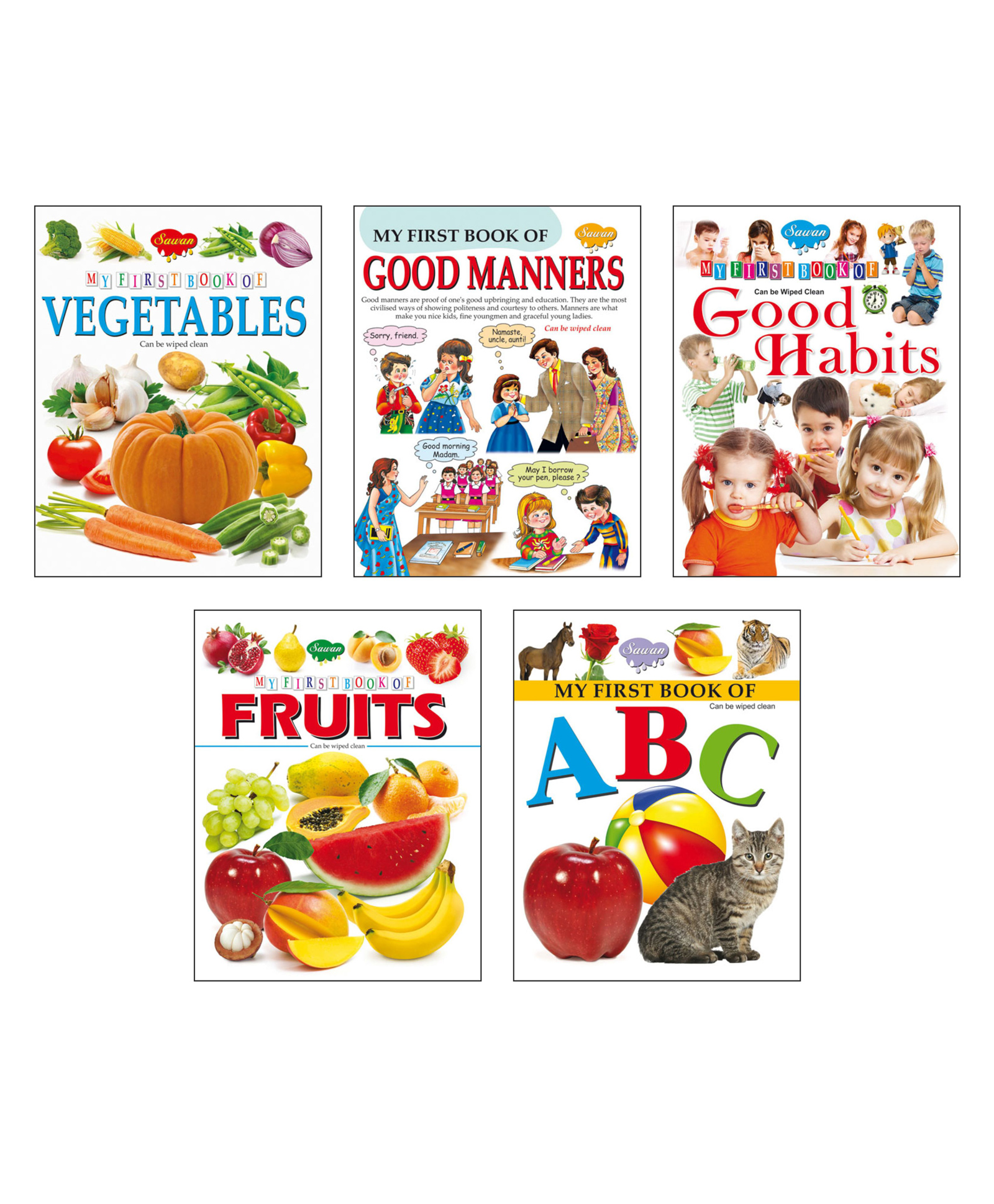 sawan Picture Books Collection for Early Learning Set of 5 - English-picture-23