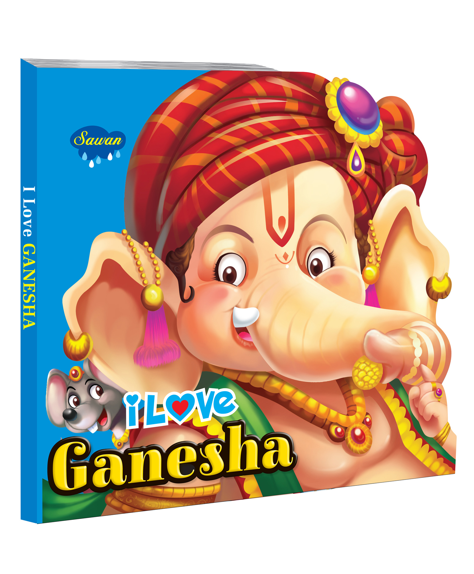 I Love Ganesha Board Book - English-image-12