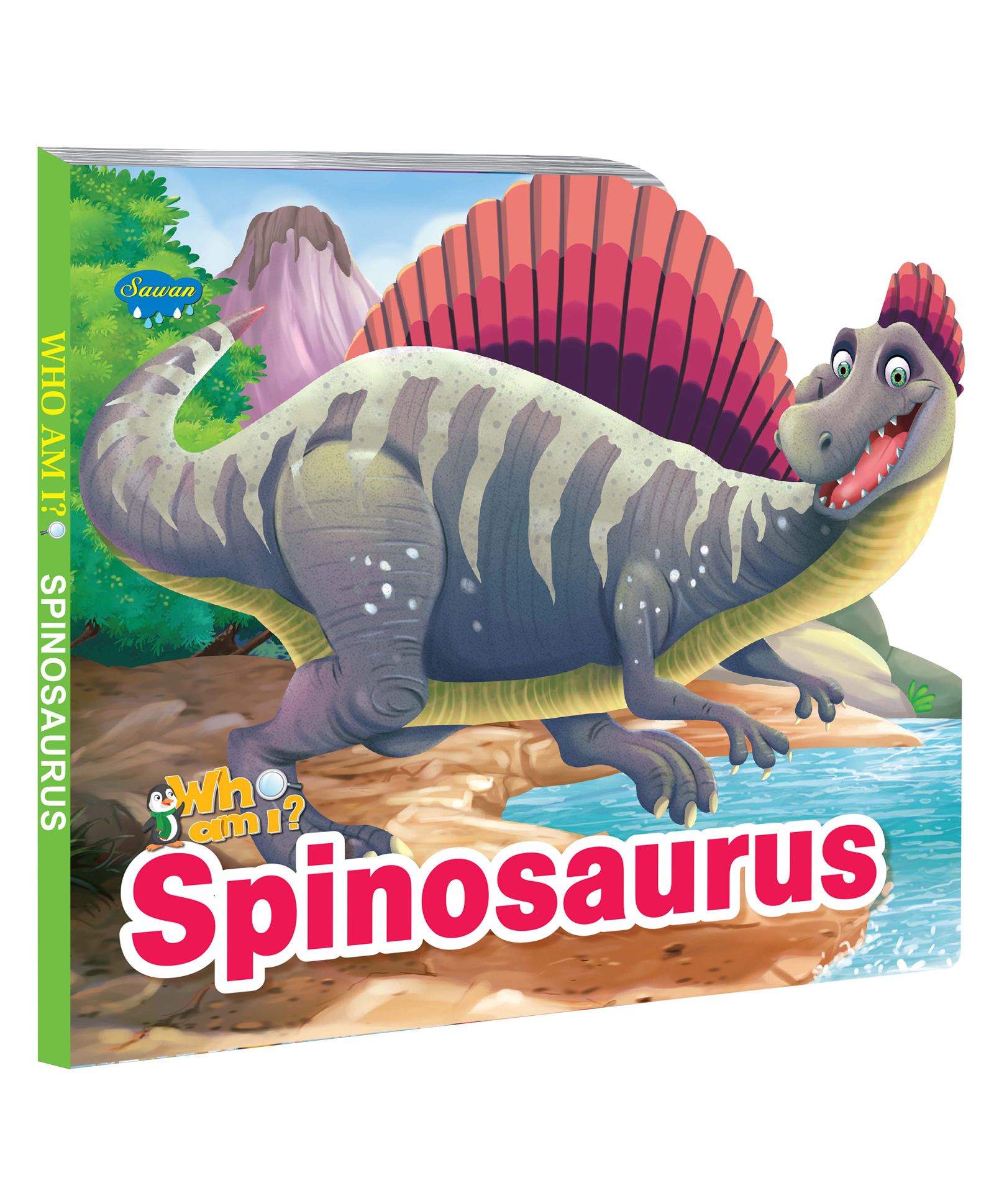 Who Am I Stegosaurus Board Book - English-image-49