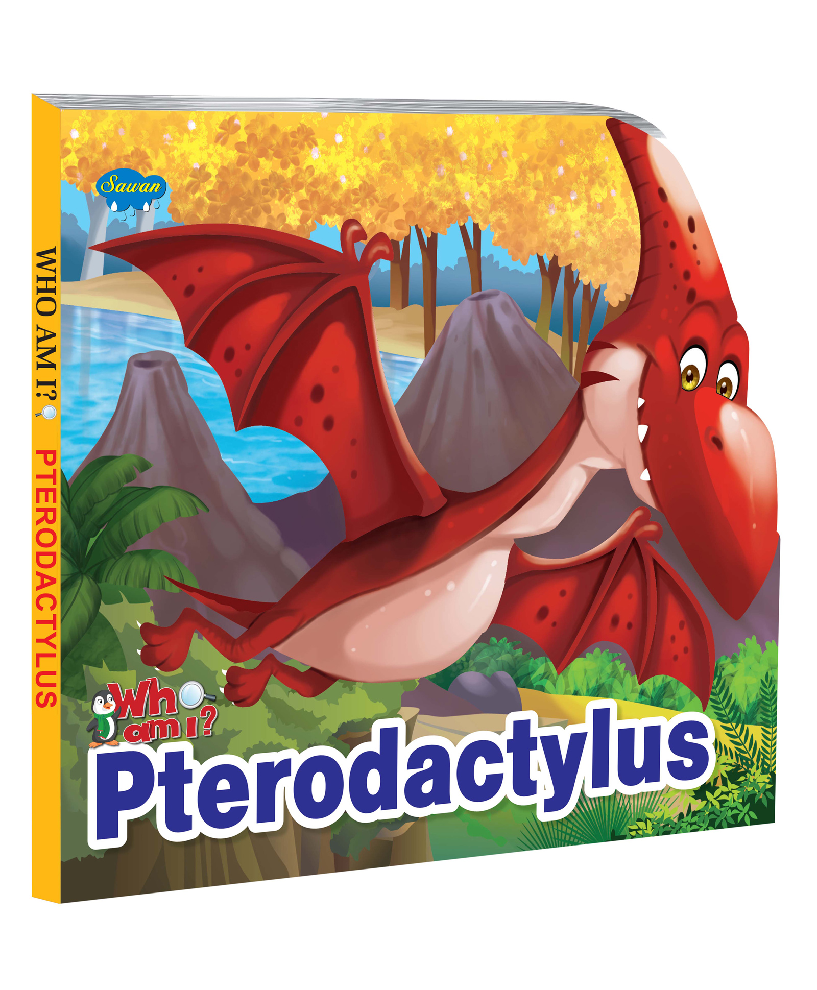 Who Am I Pterodactylus Board Book - English-image-49