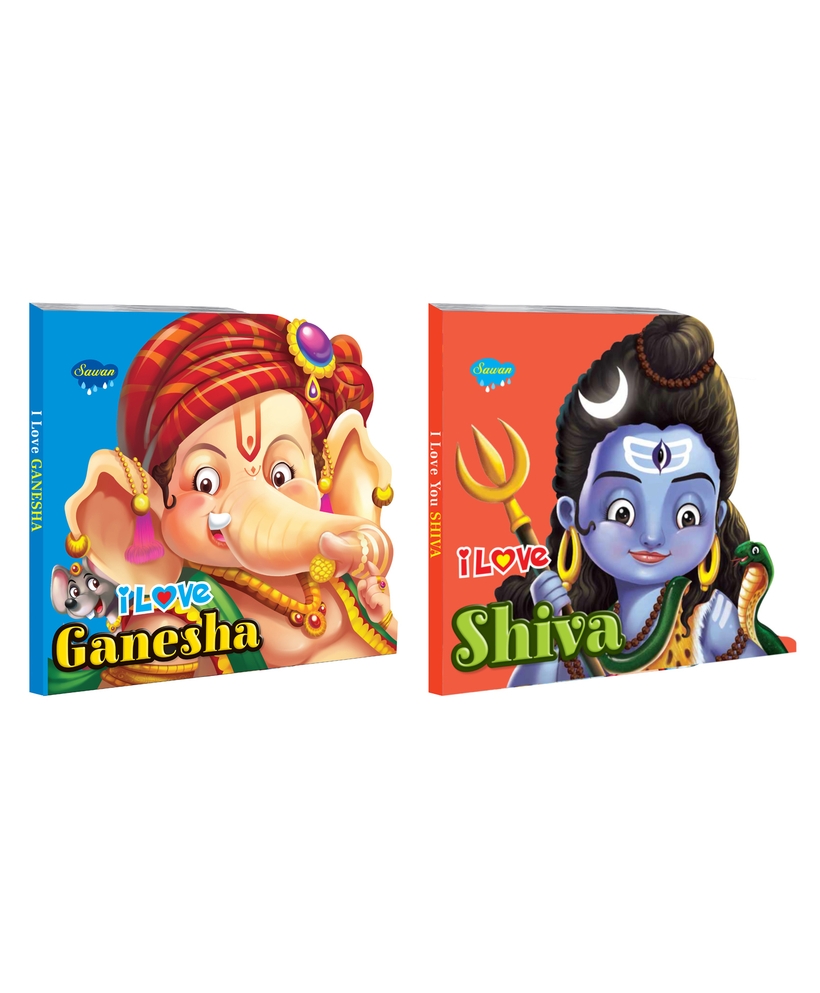I Love Shiva And I Love Ganesha Books Set Of 2 - English-image-7