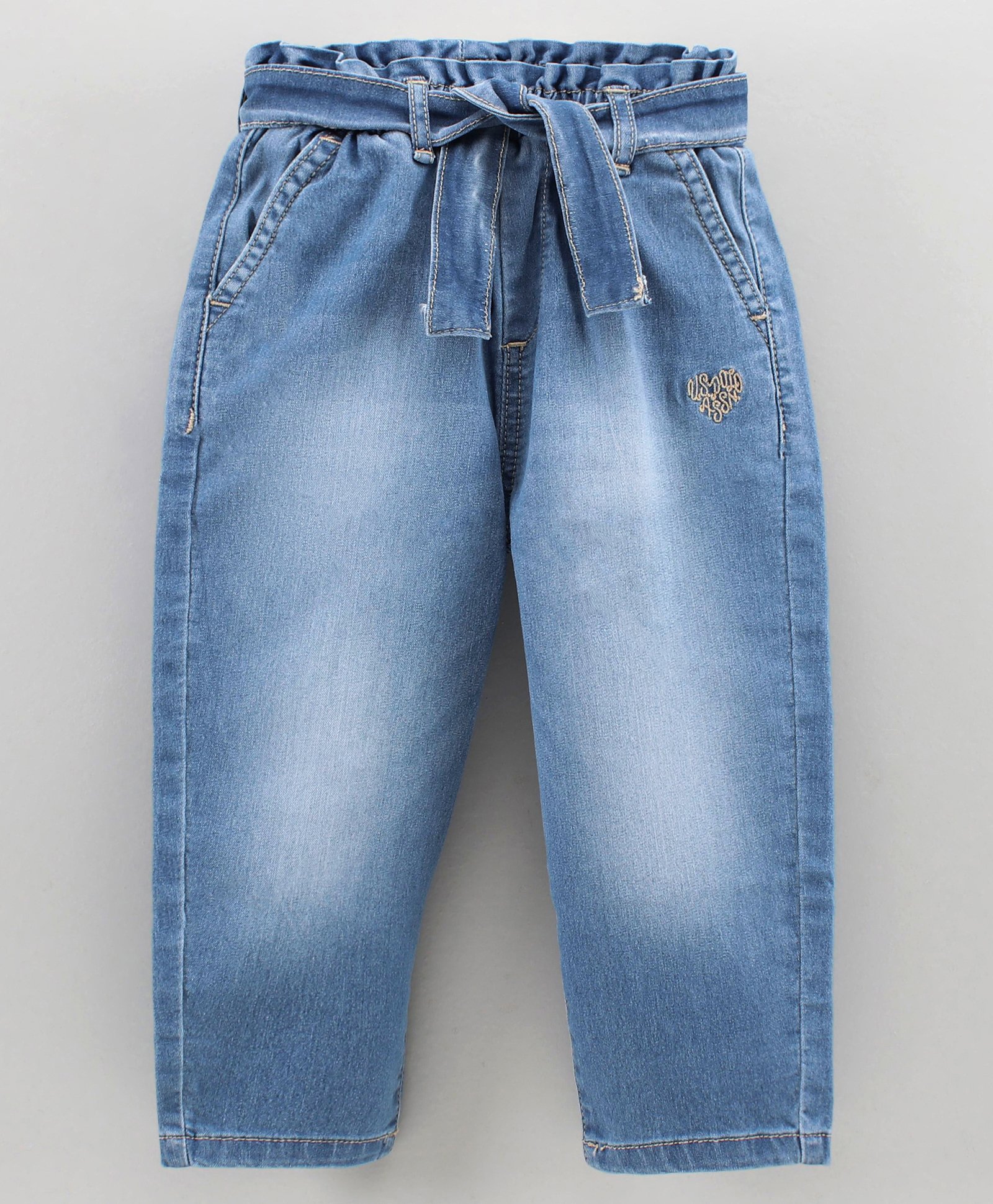 US Polo Assn Full Length Solid Jeans - Blue-image-39