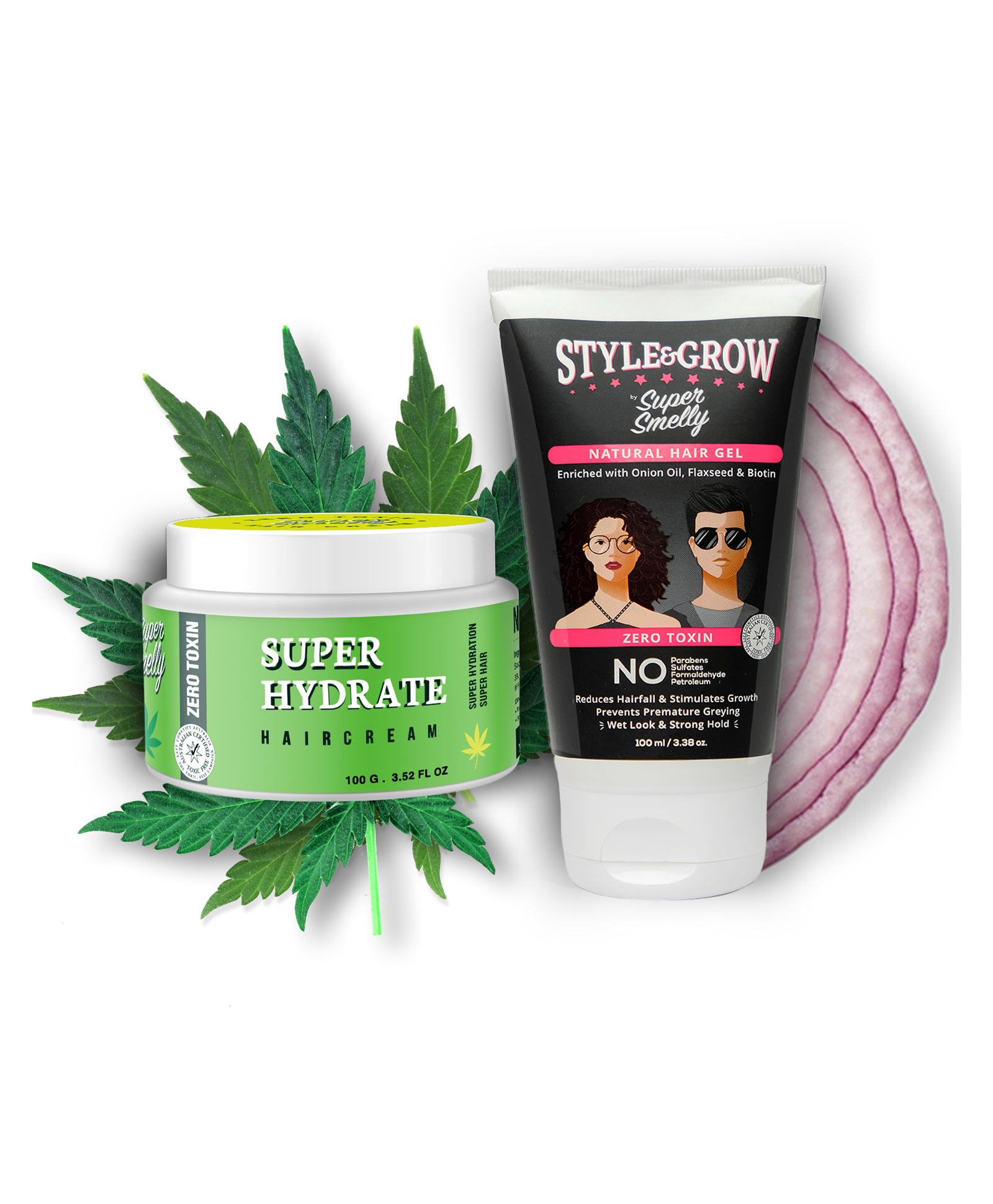 Super Smelly Super Care & Style Hair Combo Leave In Hair Conditioning Cream & Onion Hair Gel 100 gm 100 ml Online in India, Buy at Best Price from - 10843421 Super Smelly Super Care & Style Hair Combo Leave In Hair Conditioning Cream & Onion Hair Gel 100 gm 100 ml Online in India, Buy at Best Price from - 10843421