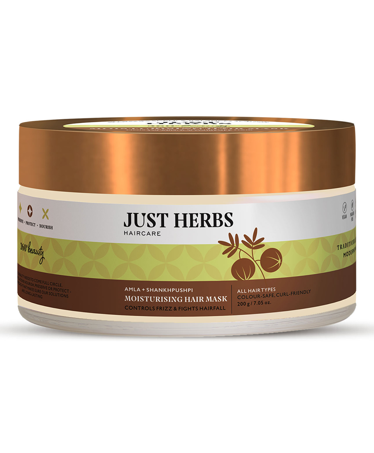Just Herbs Amla & Shankhpushpi Shirolepam Hair & Scalp Treatment Mask - 200  gm Online in India, Buy at Best Price from  - 10847230