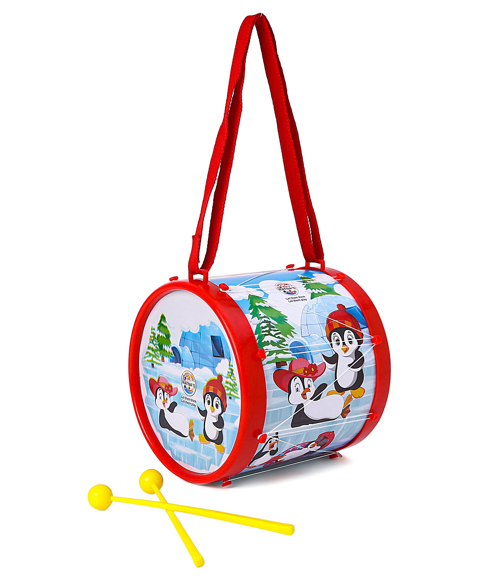 Ratnas Musical Dholak Junior - Color & Print May Vary-picture-28