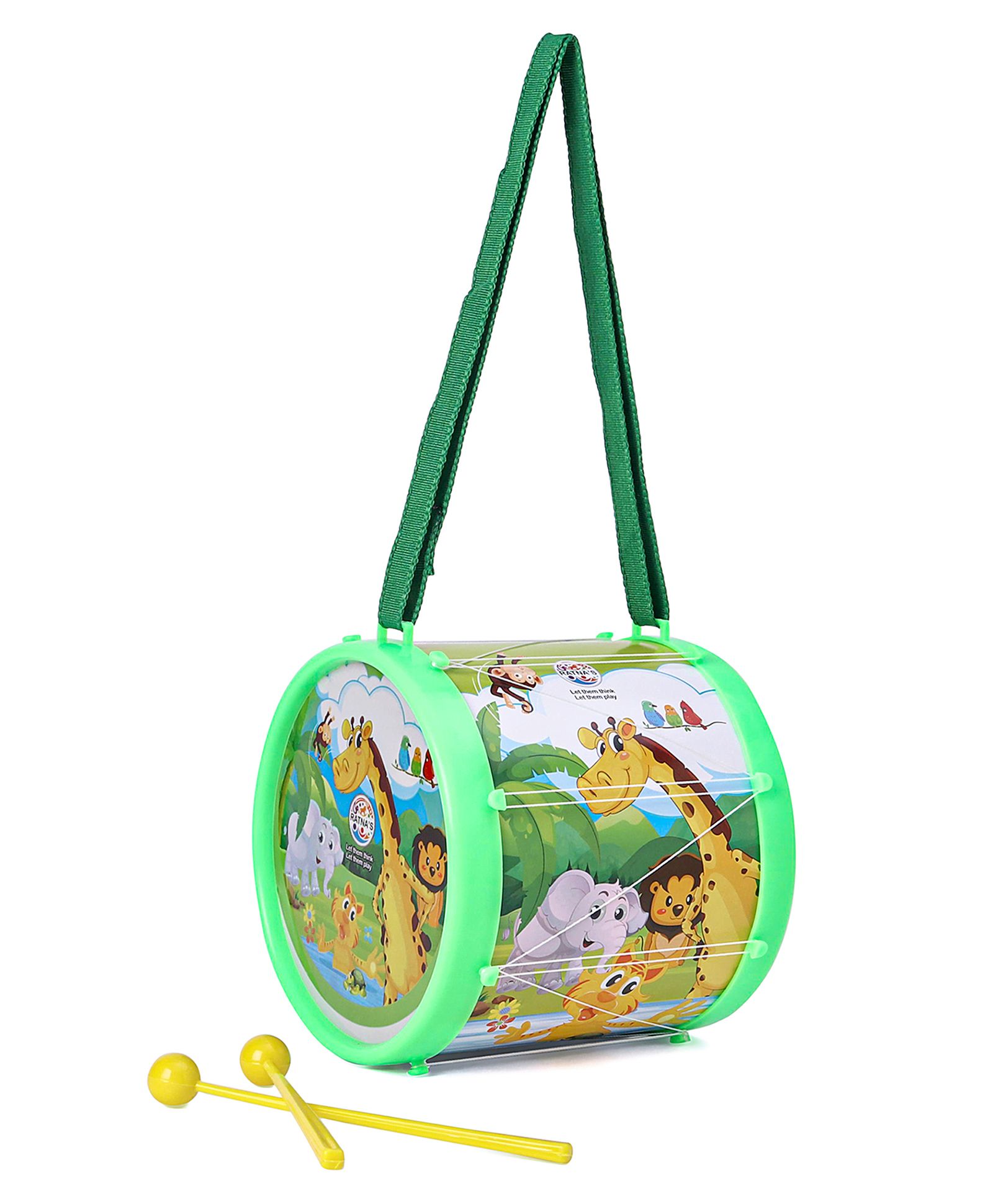 Ratnas Musical Dholak Junior - Green-picture-27