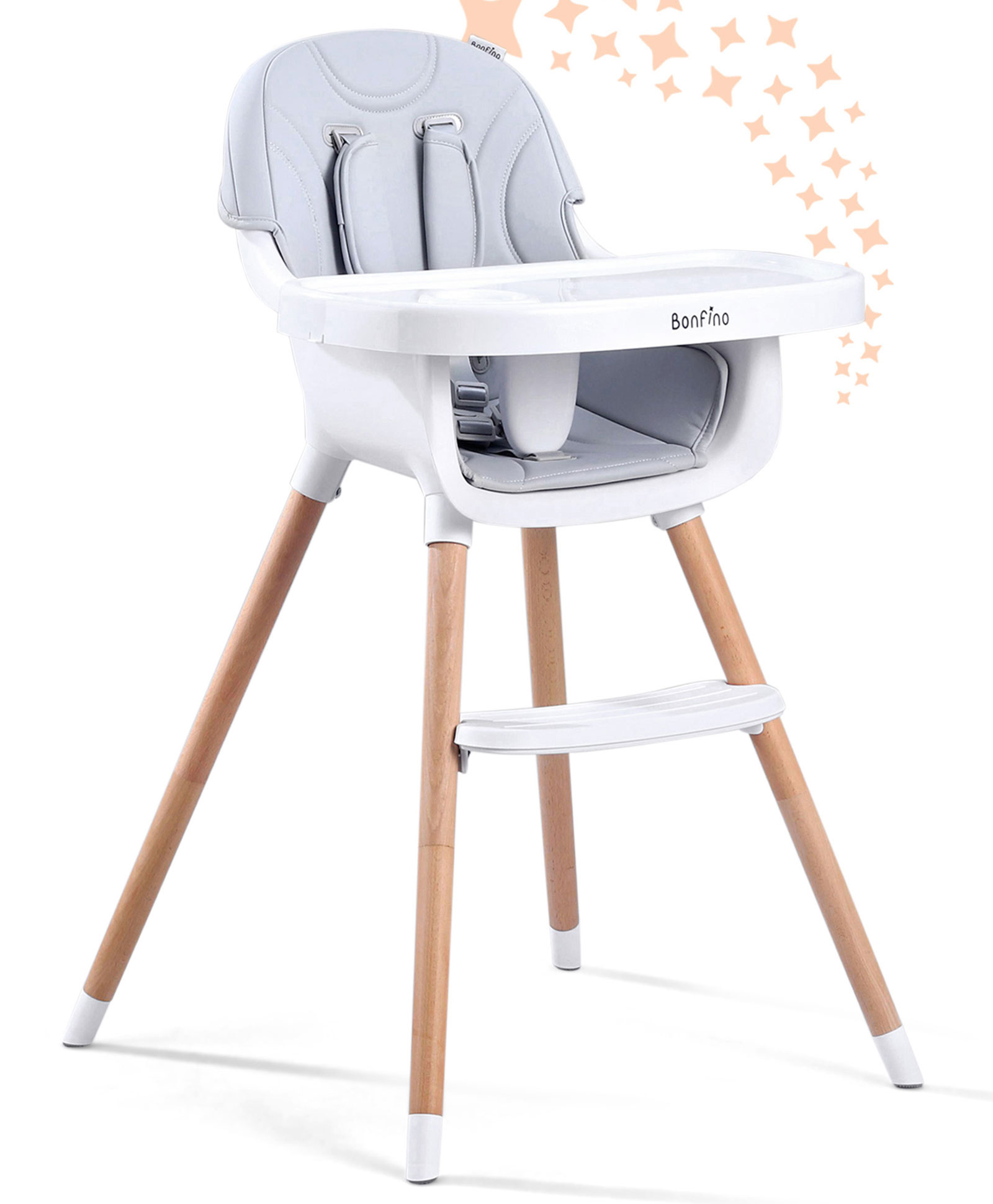 Bonfino Feaster High Chair - Grey-picture-18