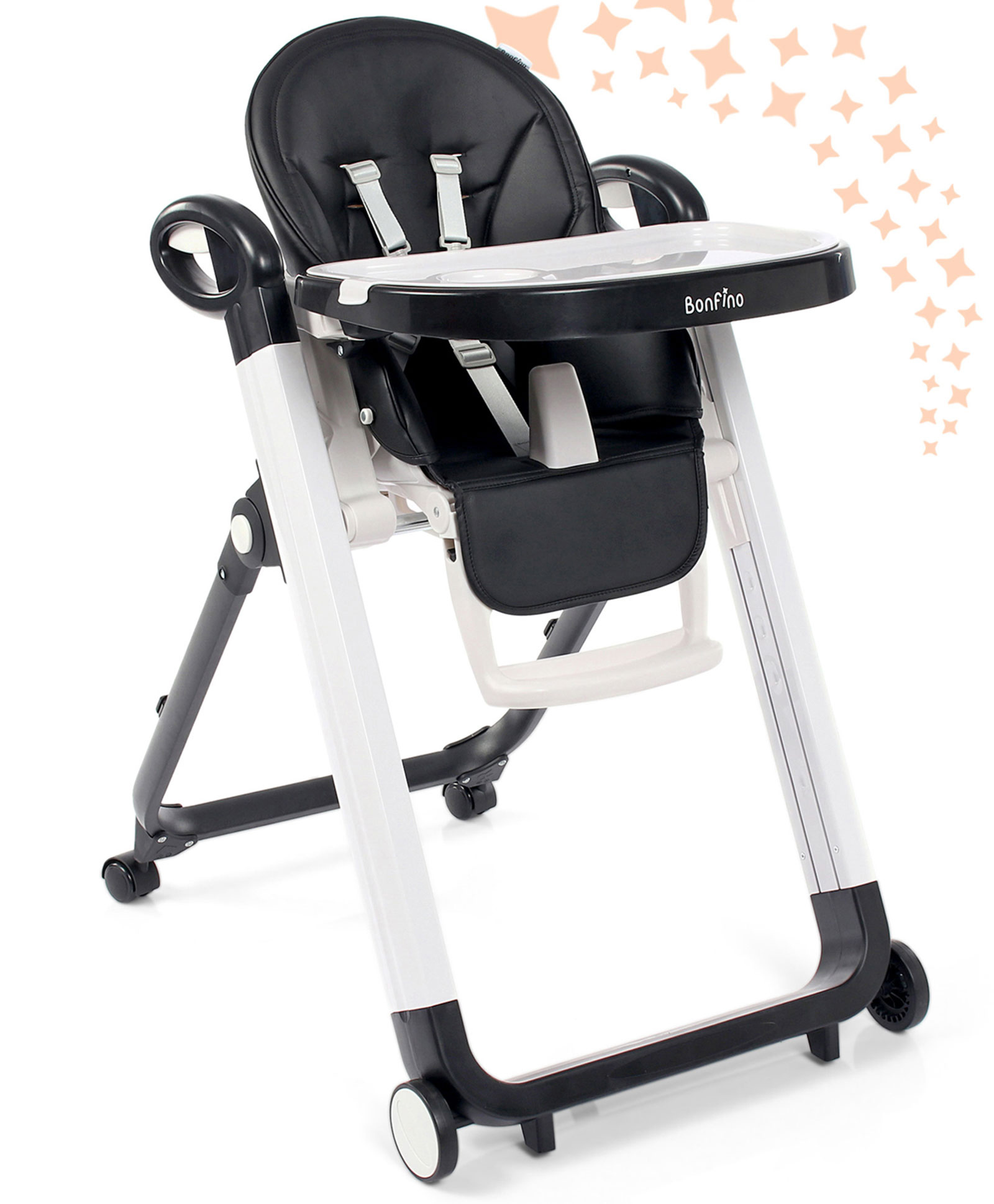 Bonfino Connoisseur High Chair - Black-picture-25