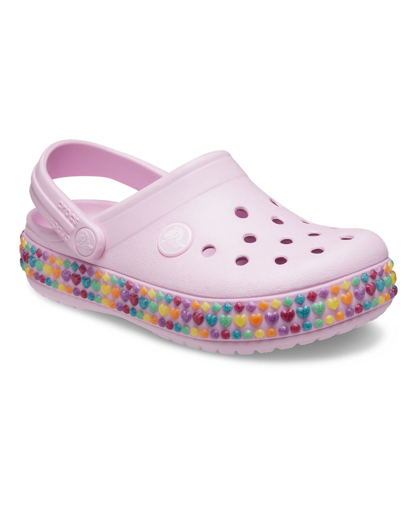 Buy Crocs Crocband Glitter Base Print Clogs - Pink for Both (4-5 Years)  Online, Shop at  - 10861527