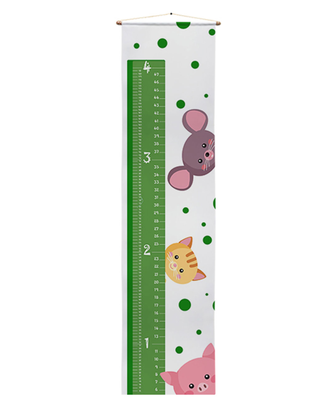 Right Gifting Satin Removable Height and Growth Measurement Wall Hanger - Multicolor-picture-26