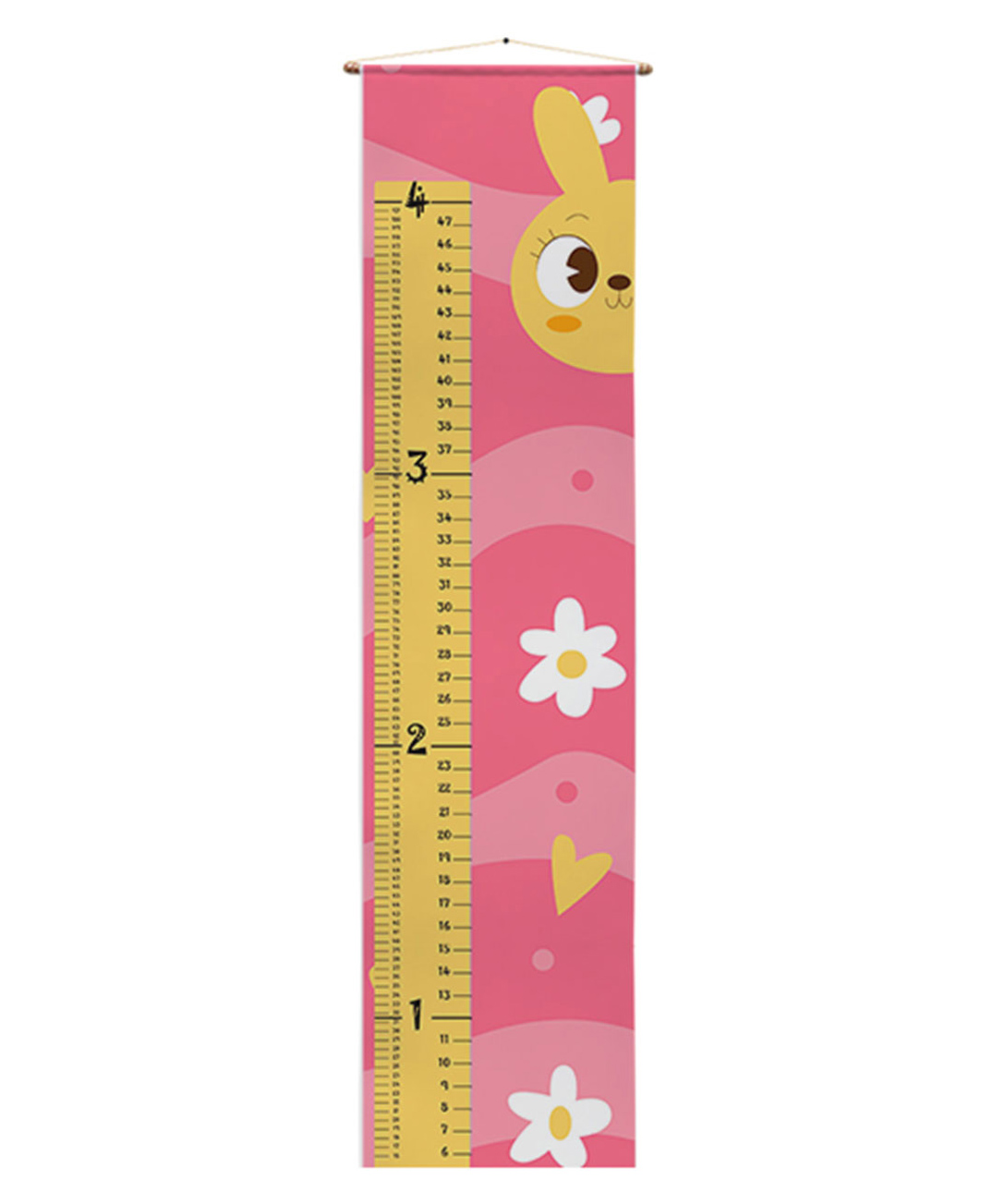 Right Gifting Satin Removable Height/Growth Measurement Wall Hanger - Multicolor-picture-27