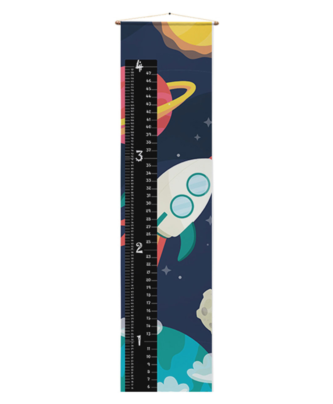 Right Gifting Satin Removable Height/Growth Measurement Wall Hanger - Multicolor-picture-19