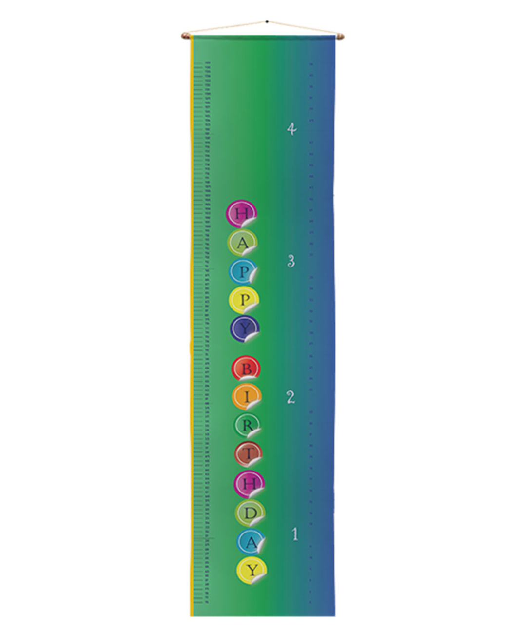 Right Gifting Satin Removable Height/Growth Measurement Wall Hanger - Multicolor-picture-11