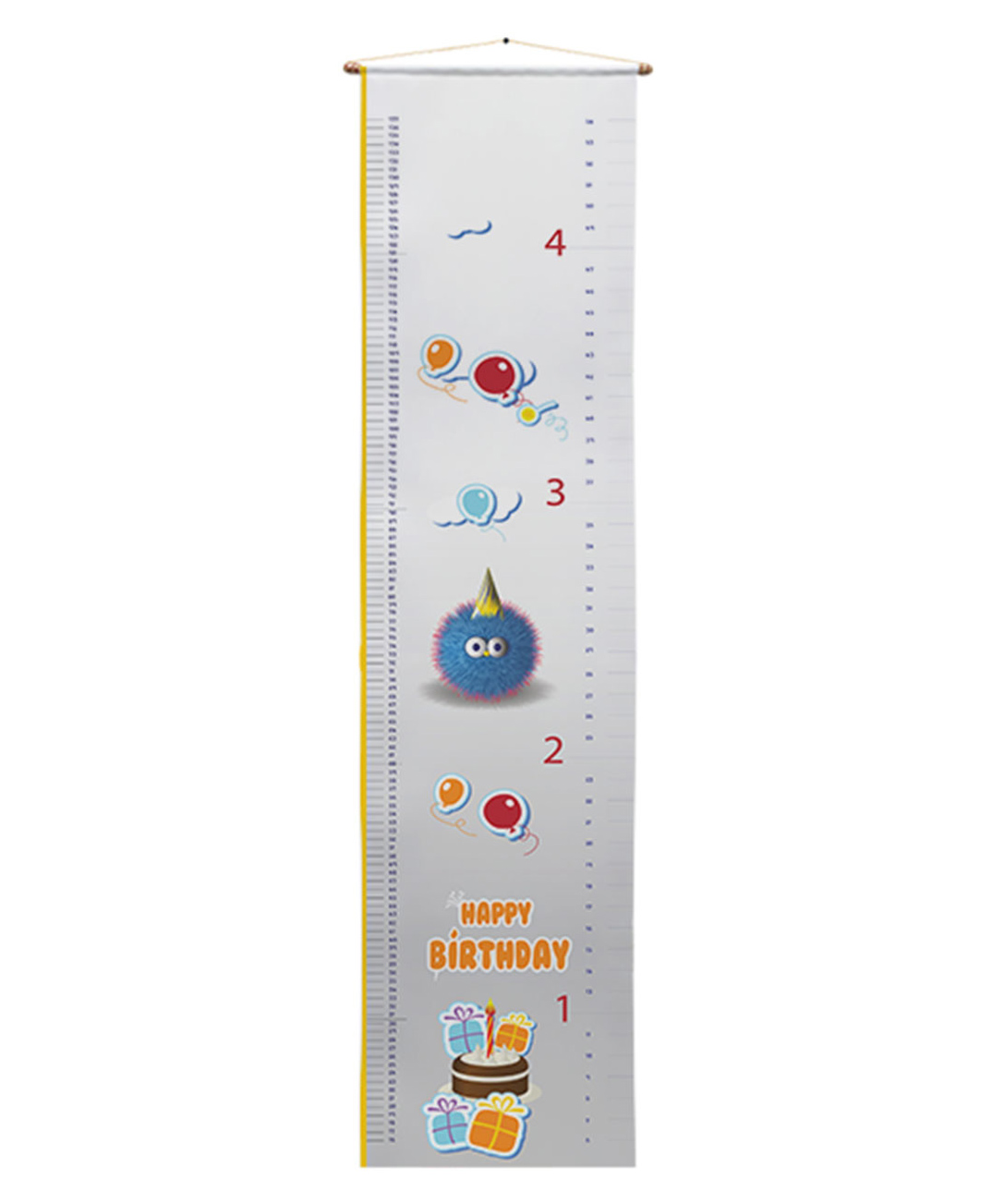Right Gifting Satin Removable Height/Growth Measurement Wall Hanger - Cream-picture-15