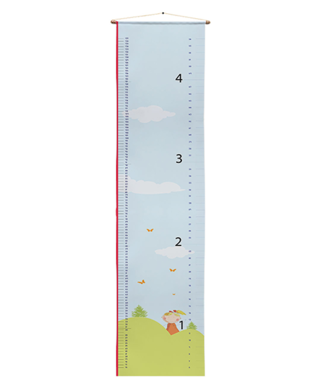 Right Gifting Satin Removable Height/Growth Measurement Wall Hanger - Multicolor-picture-19