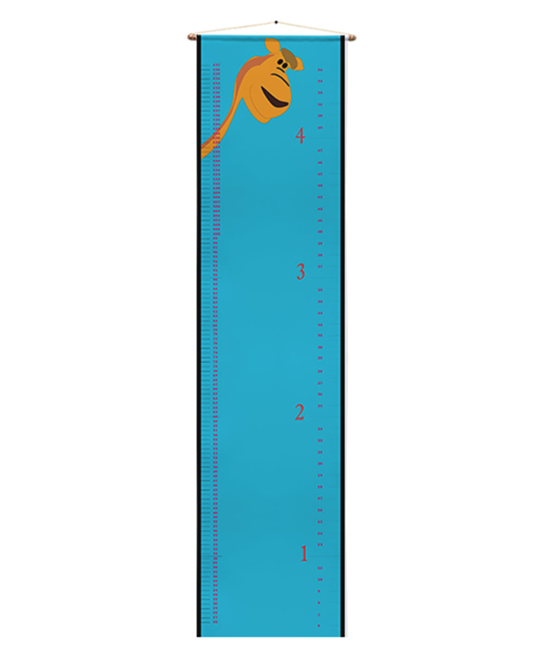 Right Gifting Satin Removable Height/Growth Measurement Wall Hanger - Blue-picture-12