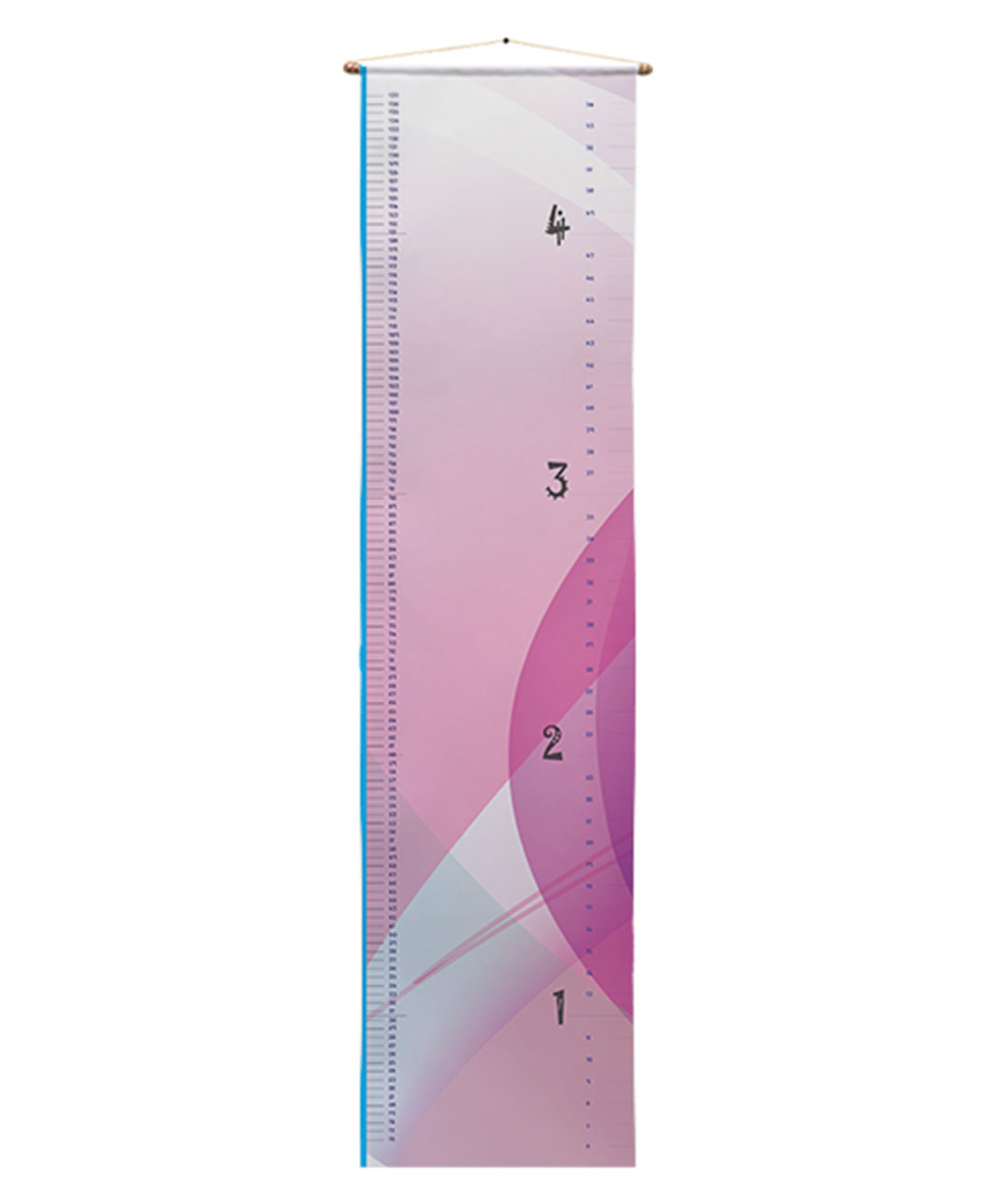 Right Gifting Satin Removable Height/Growth Measurement Wall Hanger - Pink-picture-29