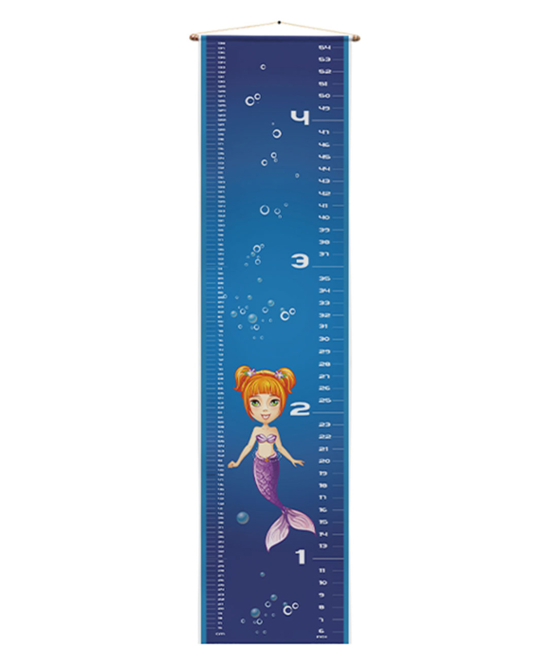 Right Gifting Satin Removable Height/Growth Measurement Wall Hanger - Blue-picture-25