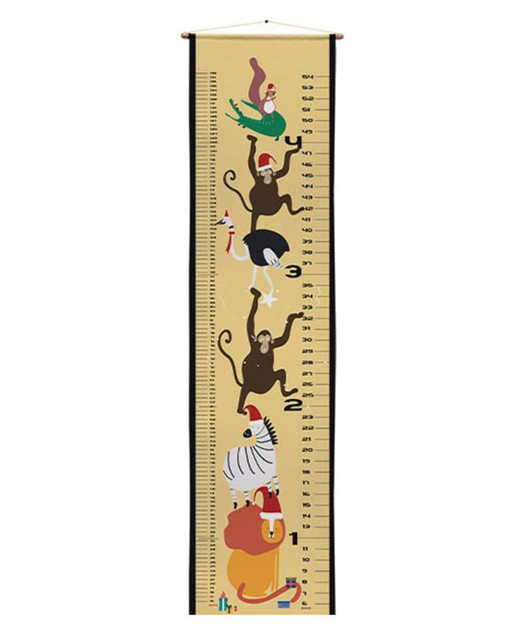 Right Gifting Satin Removable Height/Growth Measurement Wall Hanger - Multicolor-picture-45