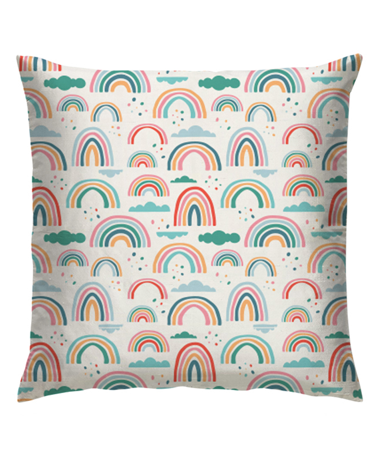 Right Gifting Satin Cushion Cover With Zipper Closure For Kids - Cream-picture-19