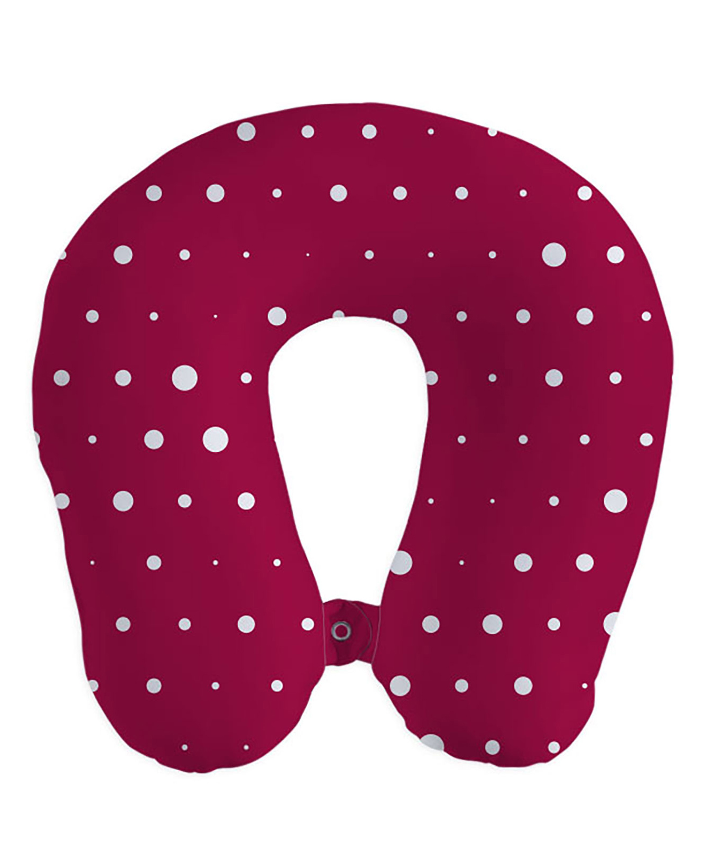 Right Gifting Digital Printed U Shaped Recron Filled Neck Travel Pillow - Maroon-image-41
