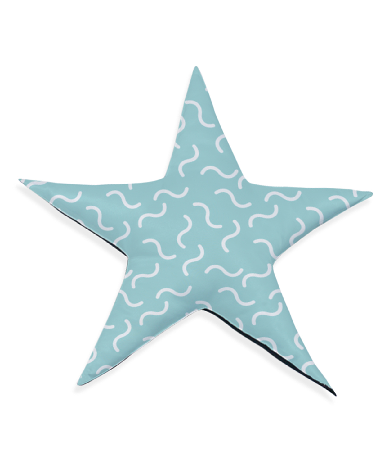 Right Gifting Digital Printed Satin Star Shaped Cushion For Kids - Grey-picture-45