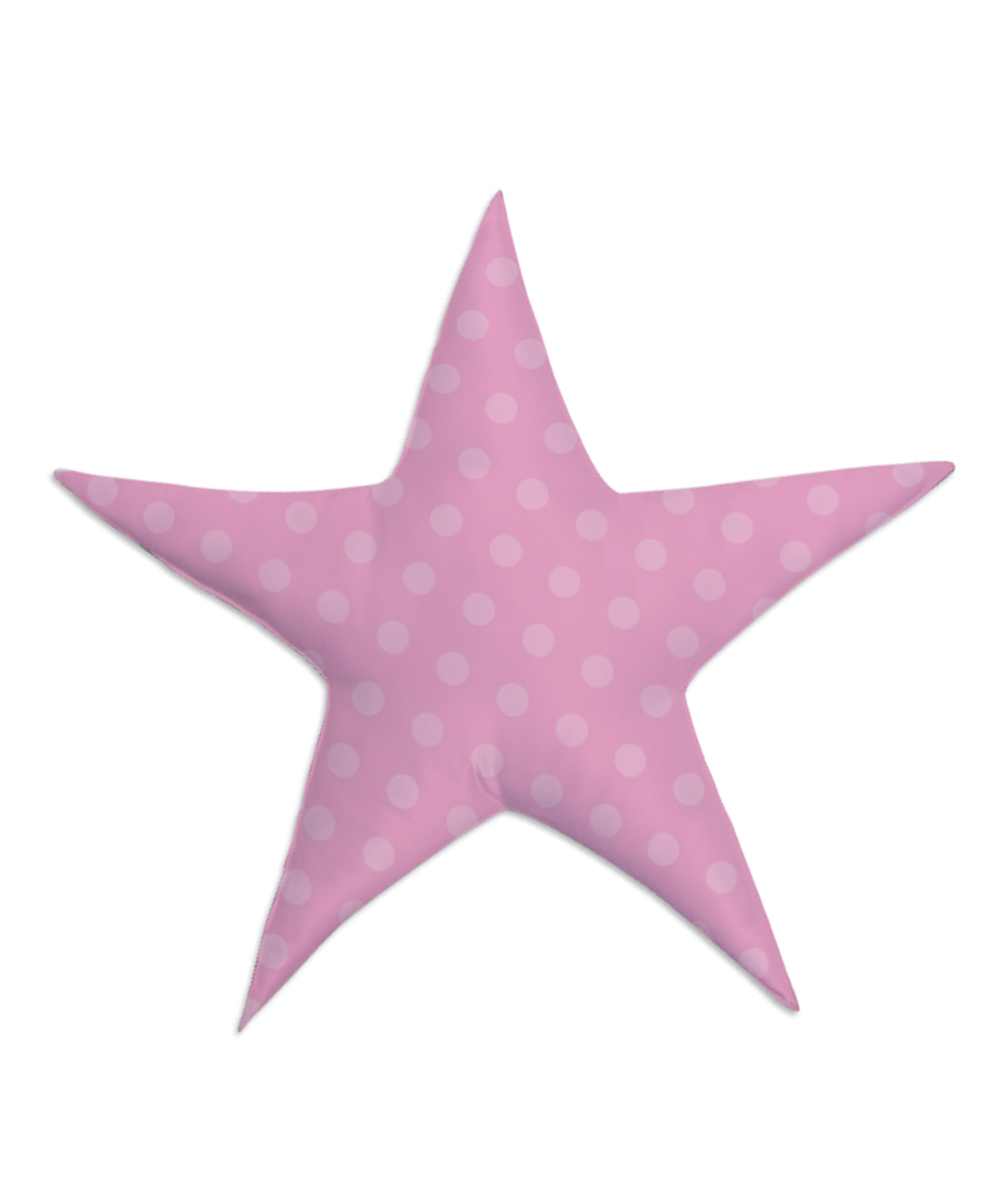 Right Gifting Digital Printed Satin Star Shaped Cushion For Kids - Pink-picture-1