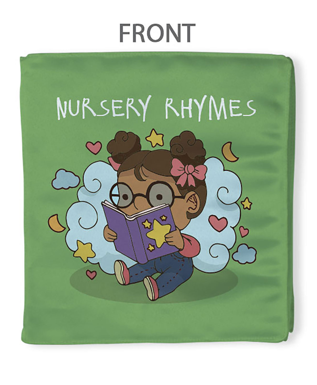 Right Gifting Satin Fabric Nursery Rhymes Cloth Book- English-image-43