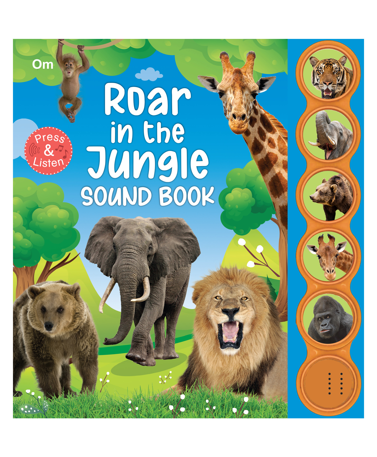 Roar In The Jungle Sound Book - English-image-33