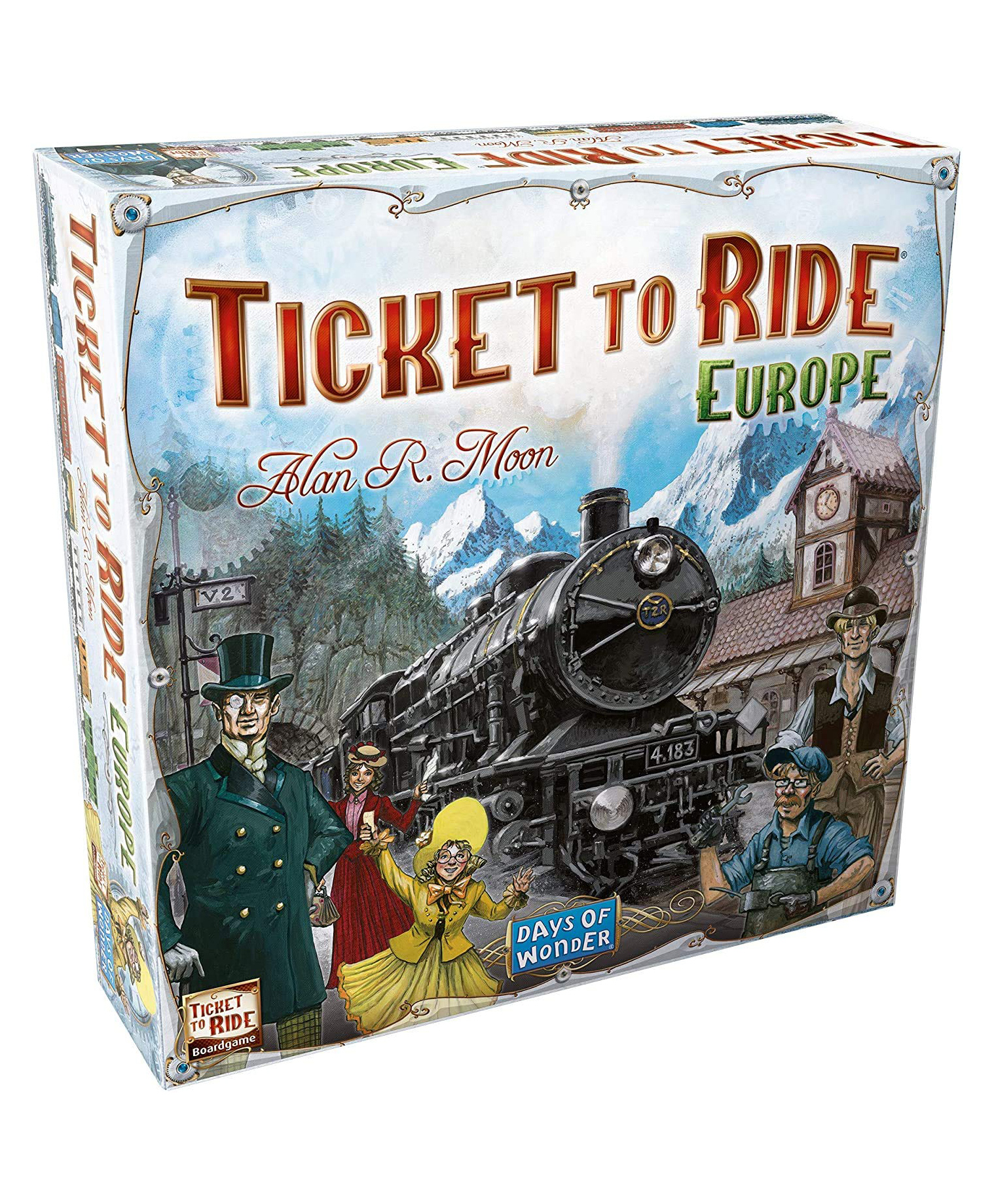 AKN TOYS Ticket to Ride Europe Board Game - Multicolor-picture-17