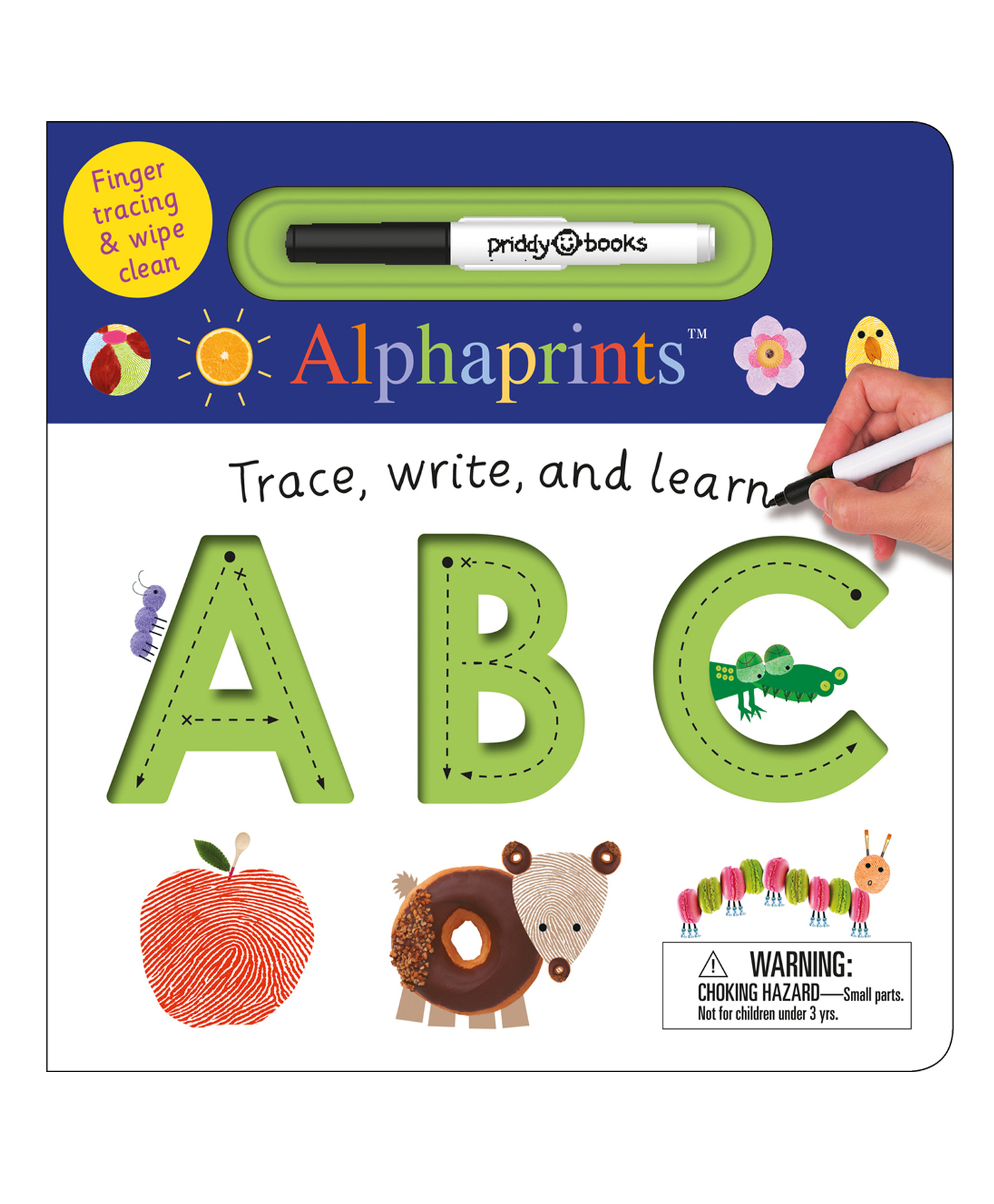 Priddy Alphaprints Trace, Write & Learn ABC Wipe & Clean Book - English-image-43