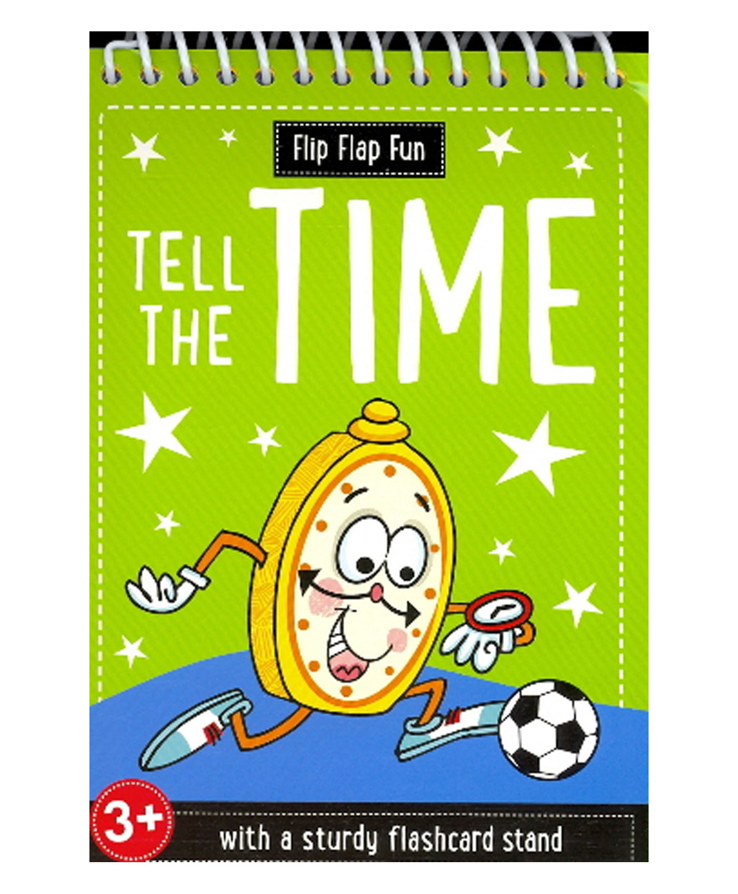 Flip Flap Fun Tell The Time With Flash Card Stand - English-image-21