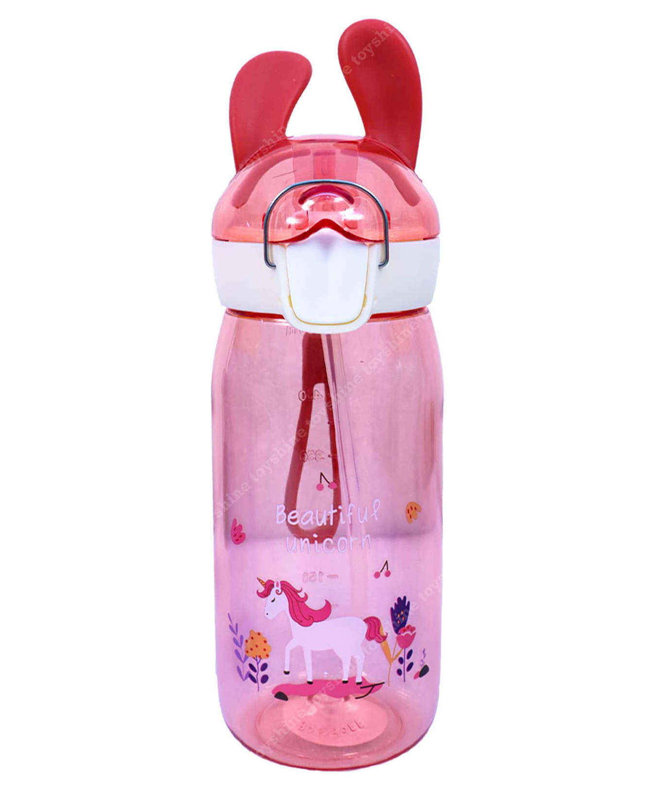 Toyshine Sipper Water Bottle Pink - 550 ml-image-31