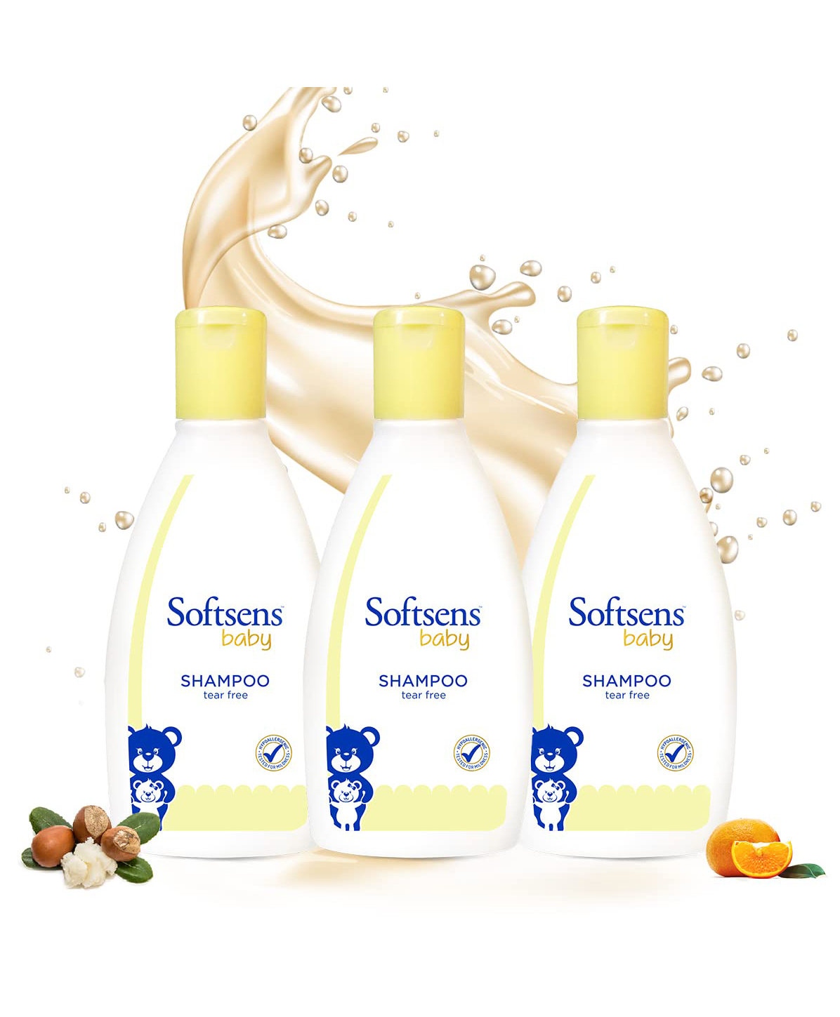 Softsens Baby Shampoo Multipack Pack of 3 - 600 ml-image-17