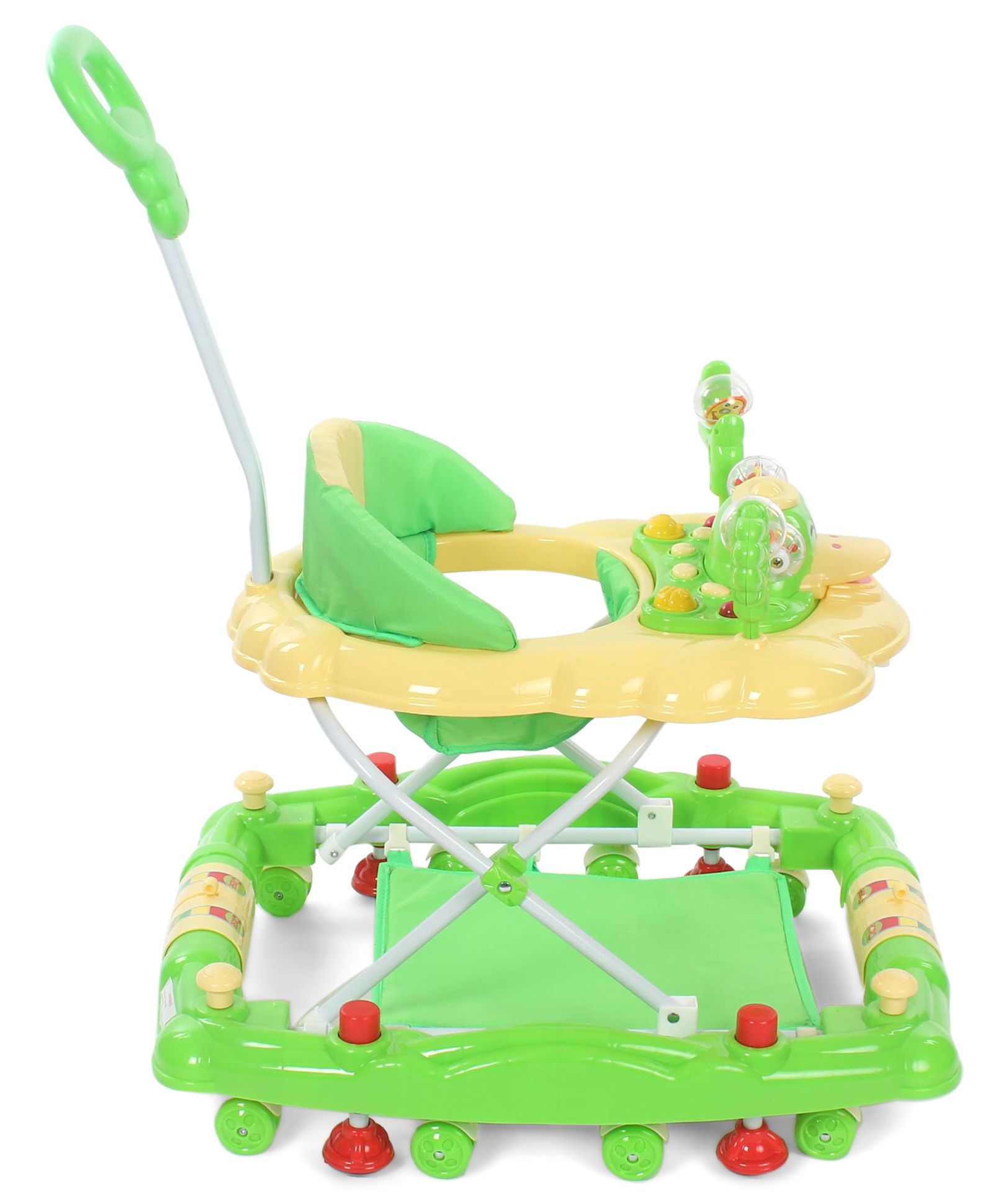 luvlap comfy baby walker with rocker