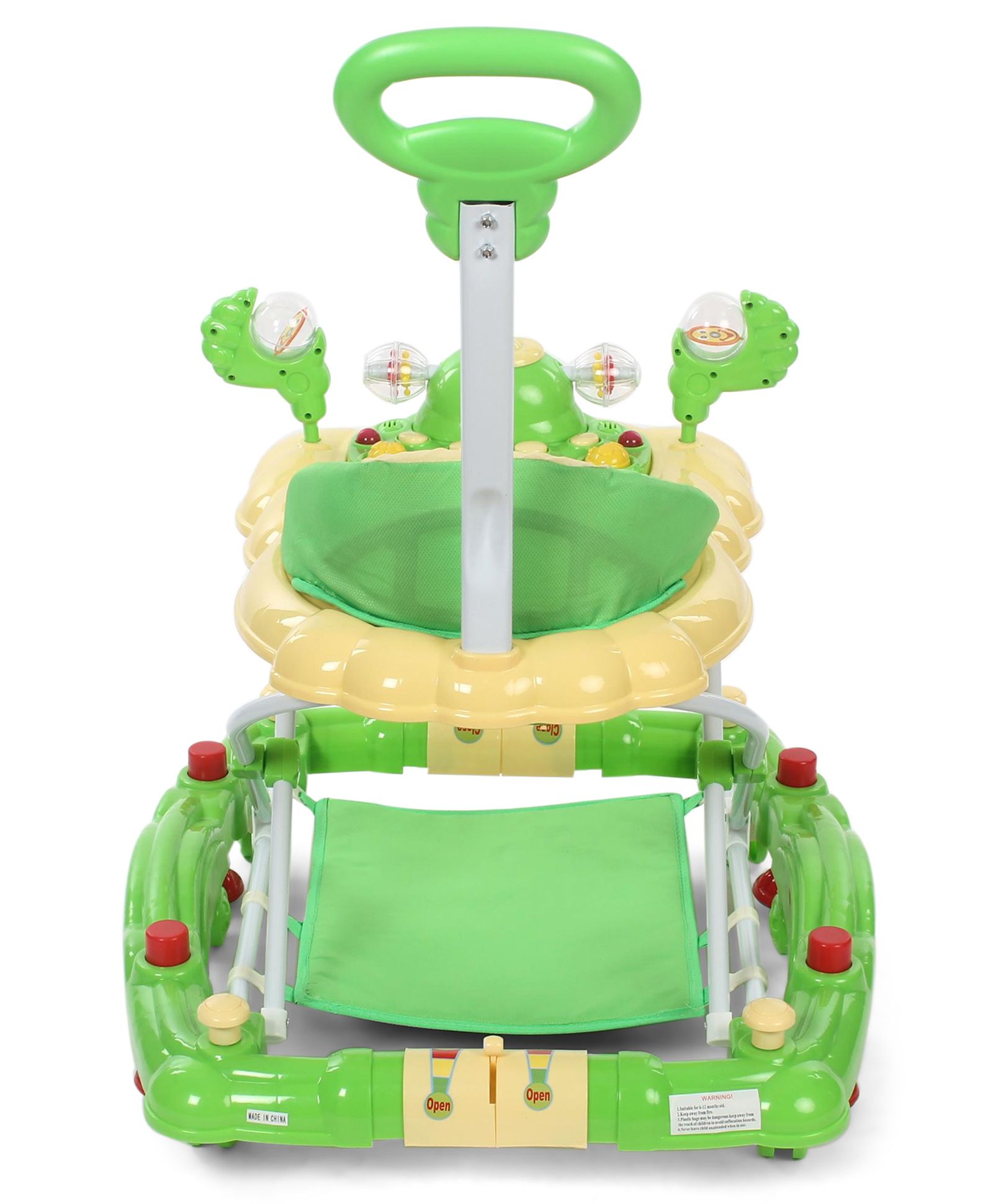 luvlap comfy baby walker with rocker
