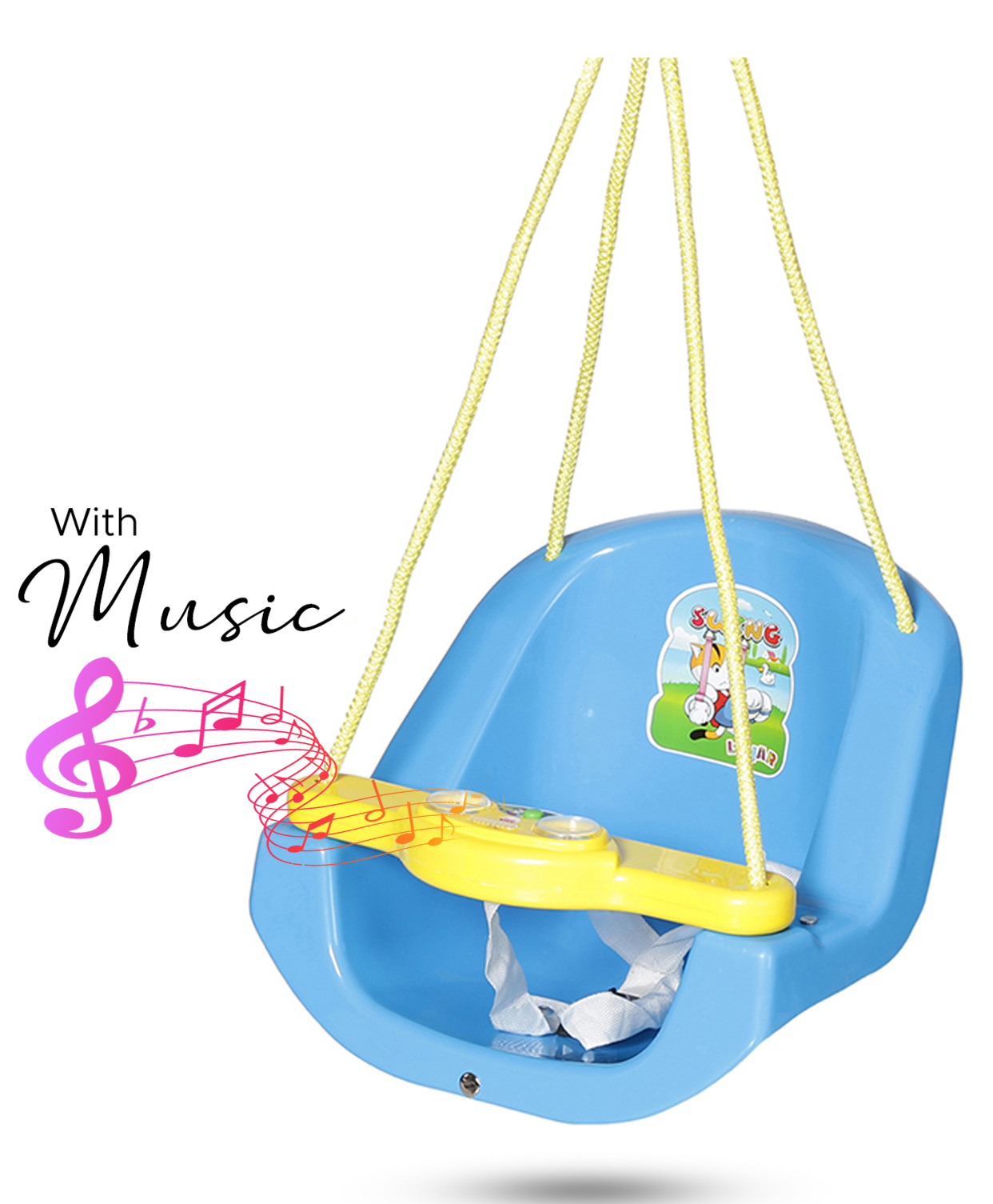 Dash Lehar Deluxe Baby Swing With Lights And Music - Blue-image-46