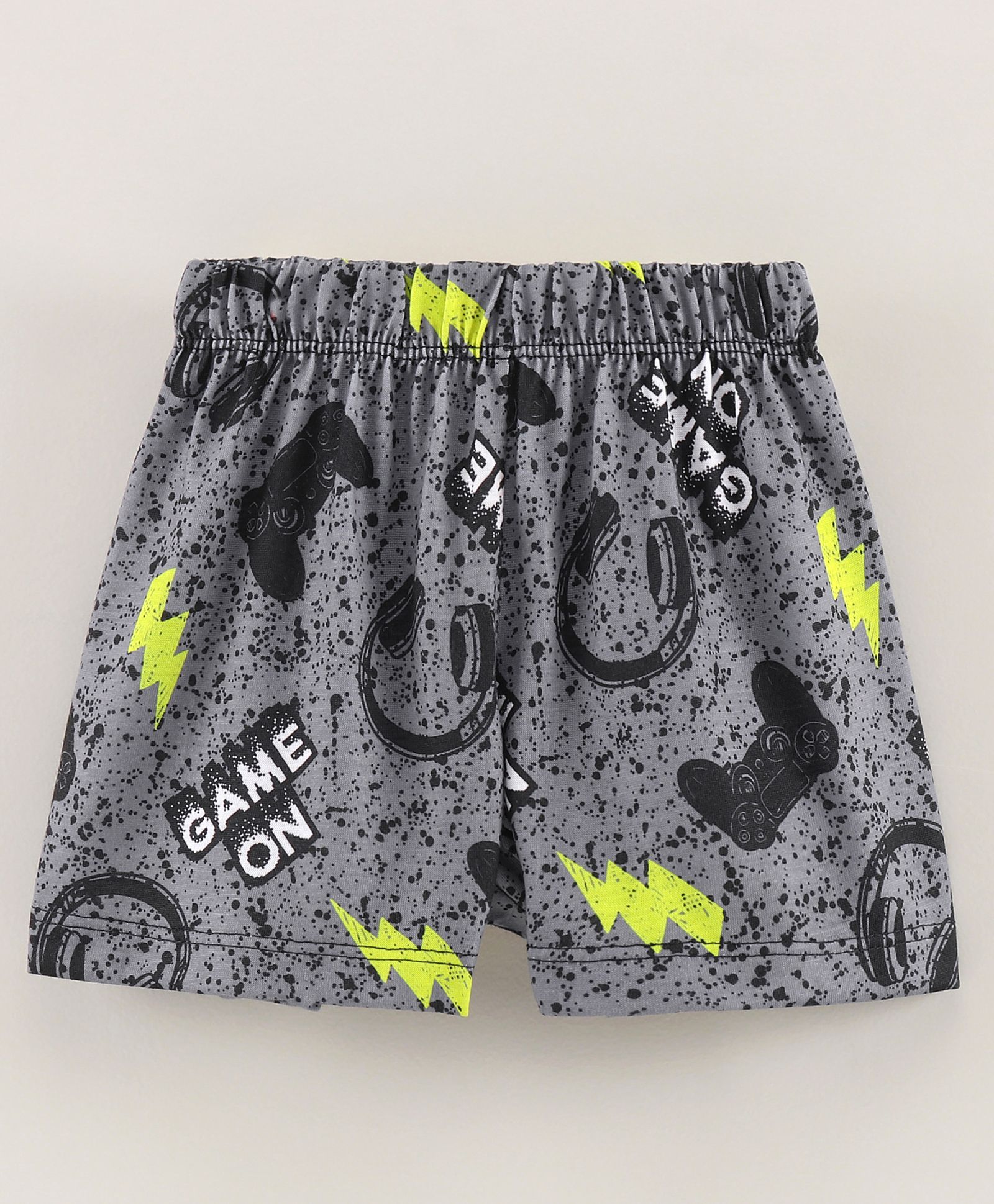 CrayonFlakes Game On Printed Shorts - Grey-picture-12