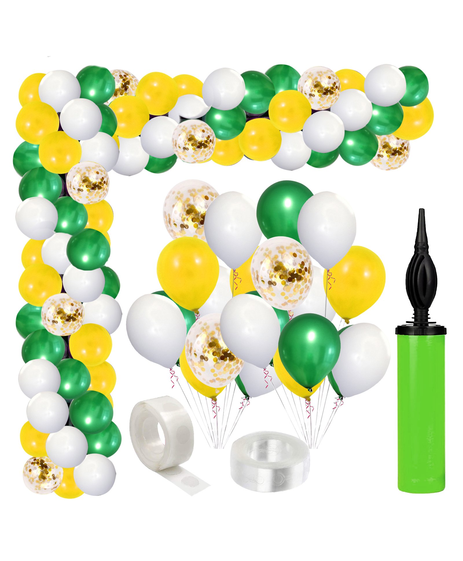 Zyozi Latex Birthday Balloons Decor with Pump Multicolour - Pack of 78-picture-7