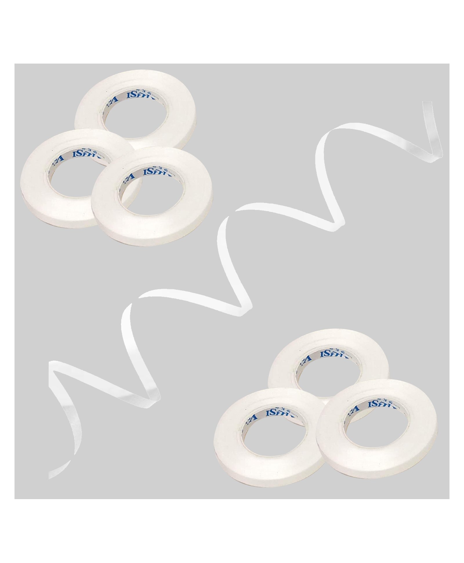 Zyozi Curling Ribbons for Balloons White Pack of 6 - 5 meter each-picture-10