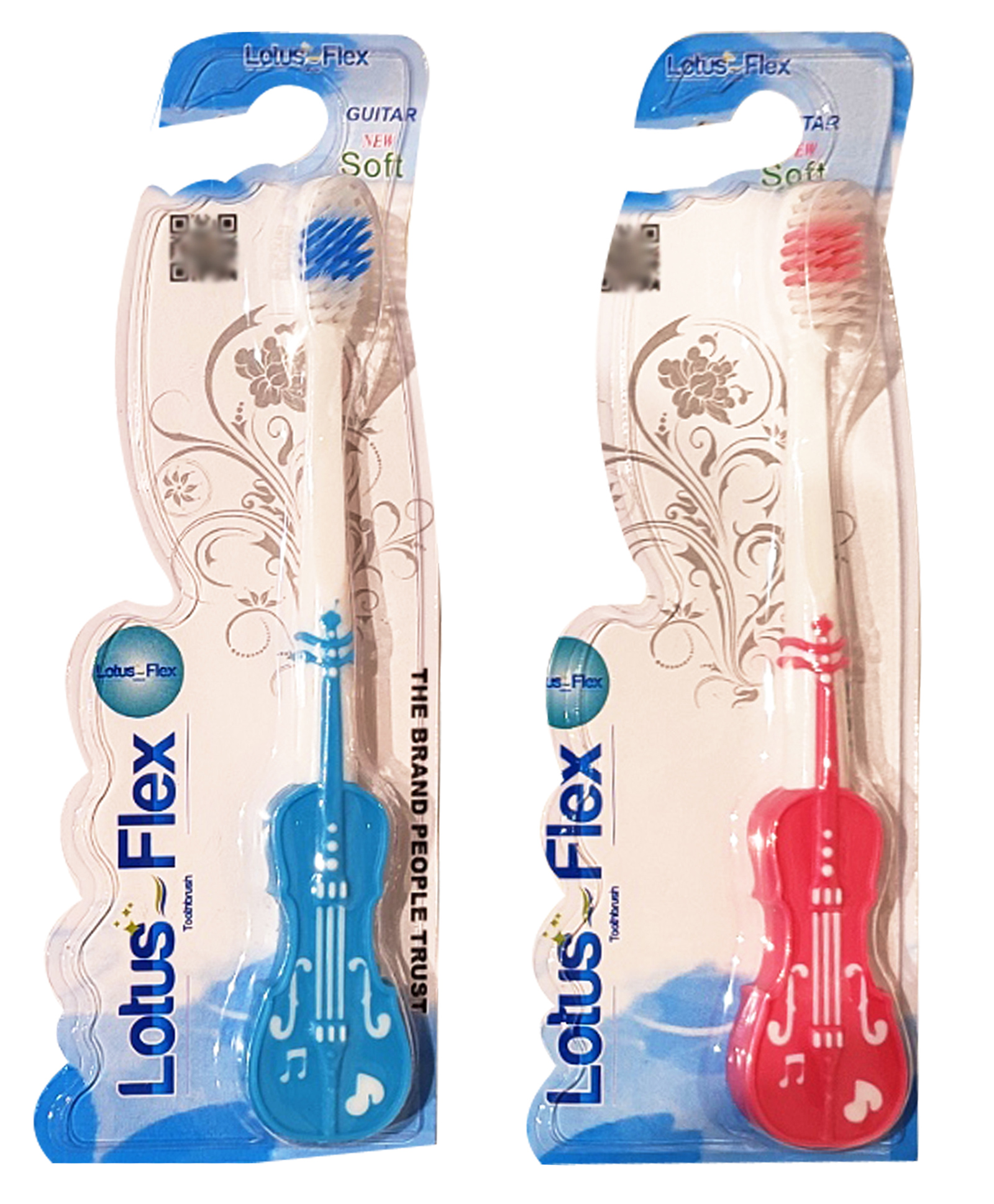 Yunicorn Max YMX 511 Guitar Shape Toothbrush with Protective Hygine Lid Cover (Color May Vary)-image-35