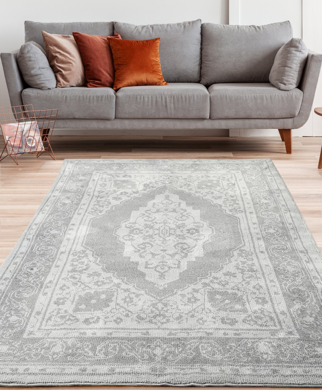 Saral Home Yarn Art Oriental Charm Carpet - Grey-image-47