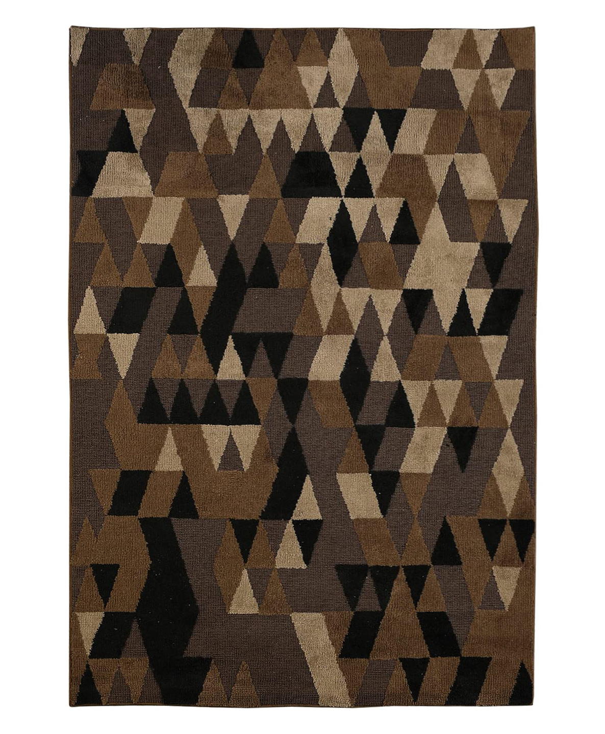 Saral Home Yarn ART CARPETS Pharaoh by SARAL HOME (Brown, 150X210 CM)-image-40