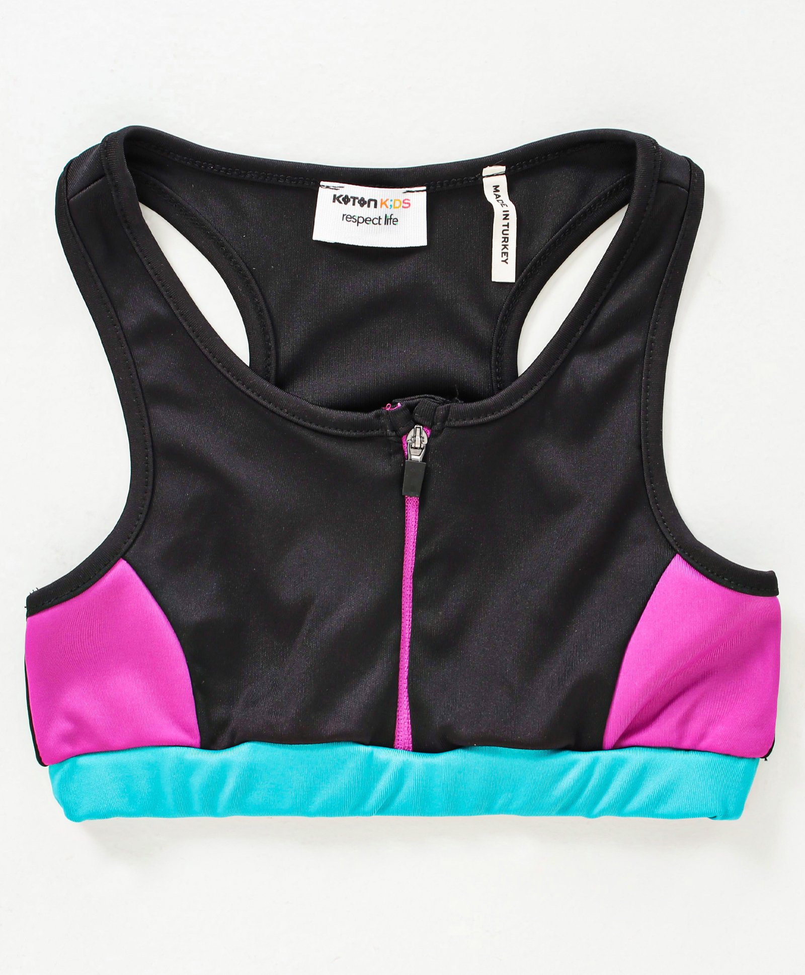 Koton Tank Top - Black Fuchsia-picture-20